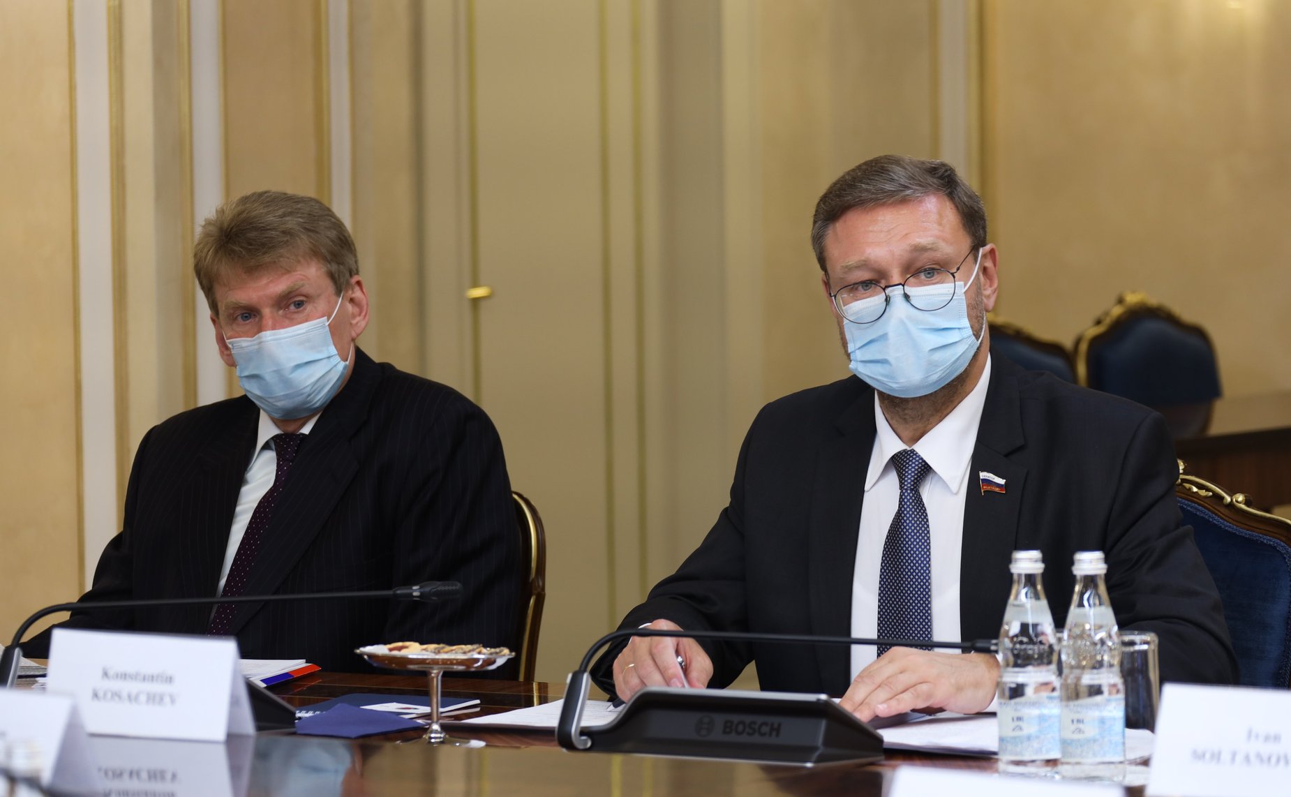 Встреча Валентины Матвиенко с Генеральным секретарем Совета Европы Марией Пейчинович-Бурич