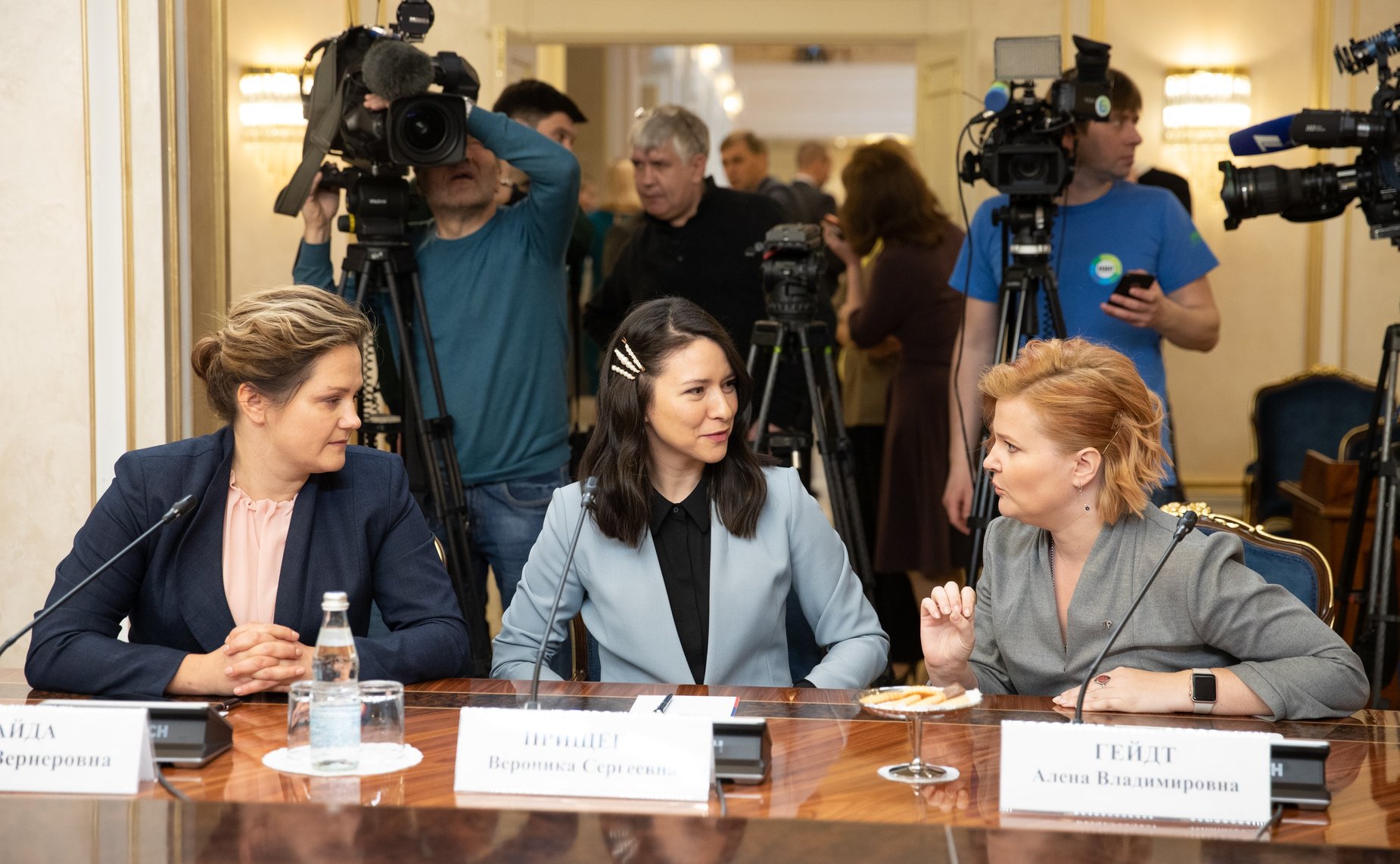 Встреча В. Матвиенко с женщинами – участницами конкурса «Лидеры России»