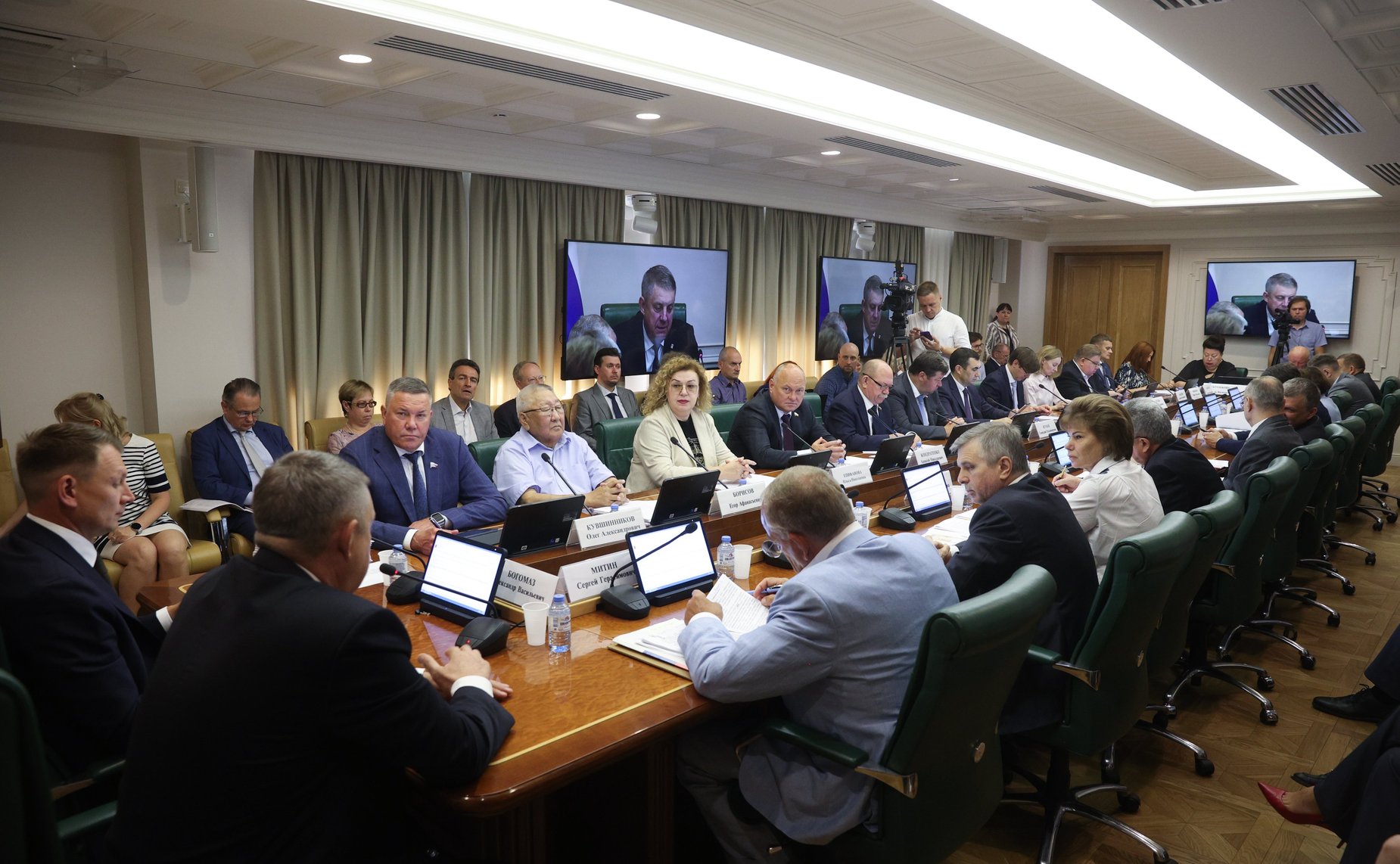 Расширенное заседание Комитета Совета Федерации по аграрно-продовольственной политике и природопользованию (в рамках Дней Брянской области в Совете Федерации)
