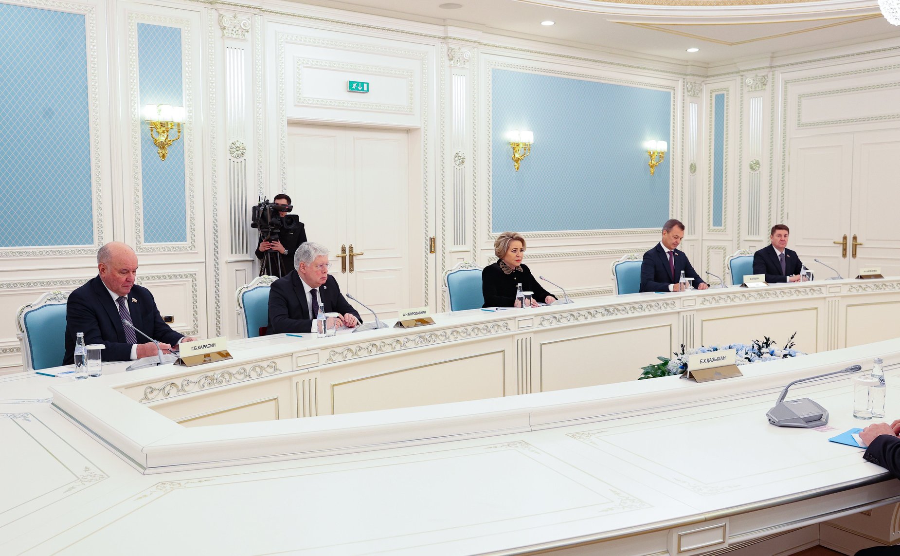 Встреча Председателя Совета Федерации Валентины Матвиенко с Президентом Республики Казахстан Касым-Жомартом Токаевым