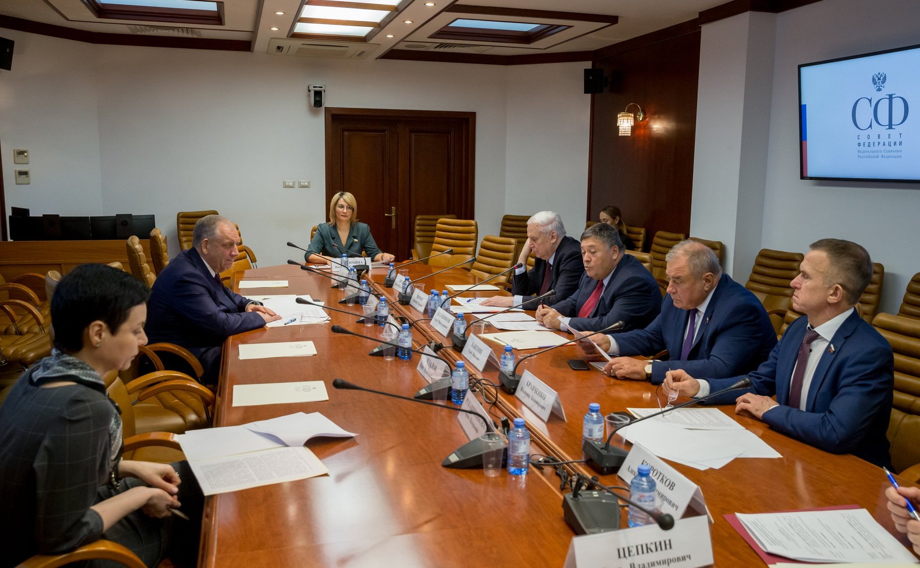 Заседание Временной комиссии СФ по мониторингу экономического развития