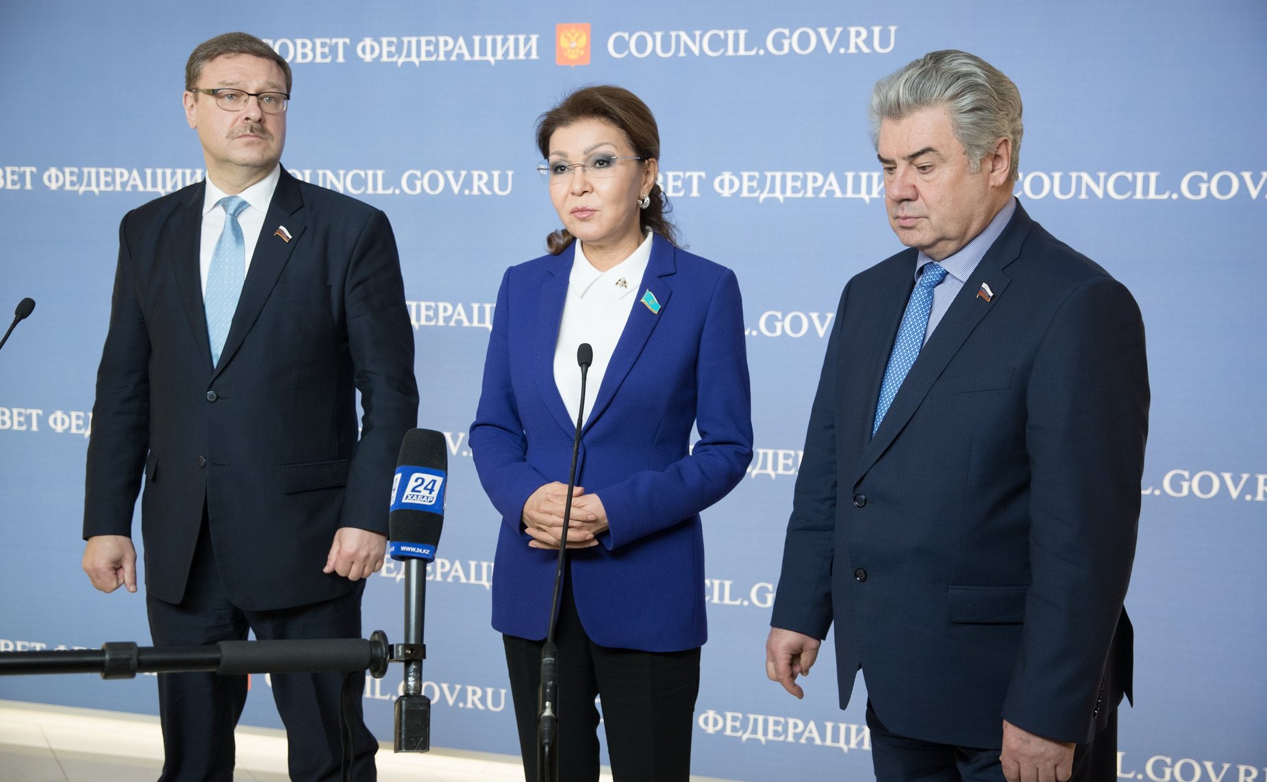 Брифинг по итогам совместного заседания Комитета СФ по международным делам и Комитета по международным отношениям, обороне и безопасности Сената Парламента Республики Казахстан