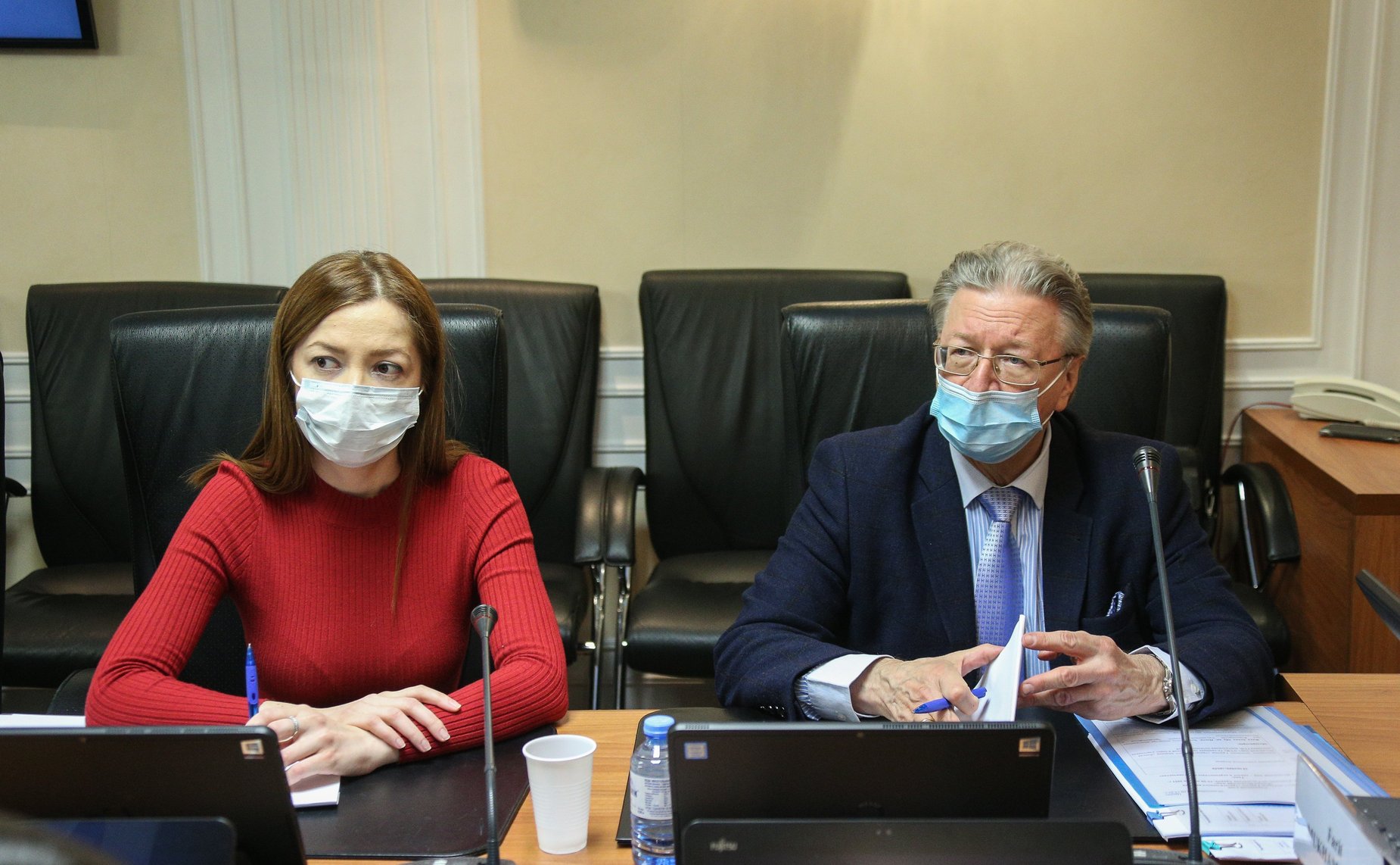 Встреча заместителя председателя Комитета СФ по международным делам Фарита Мухаметшина с делегацией Королевства Саудовской Аравии во главе с Заместителем Министра иностранных дел Королевства