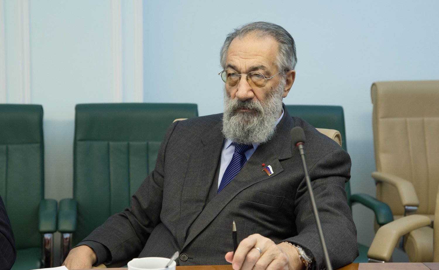 19-12 А. Чилингаров на встрече с делегацией Комитета по международным делам, обороне и вооруженным силам Сената Французской Республики 6