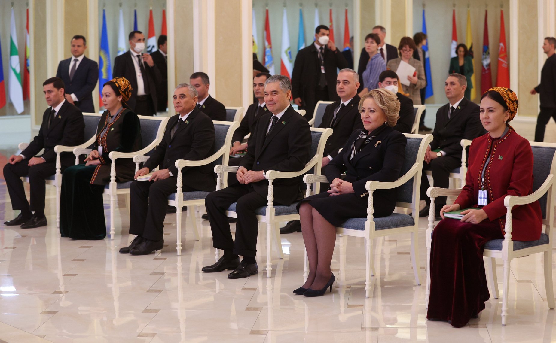 Концерт в Совете Федерации участников детского ансамбля «Домисолька»