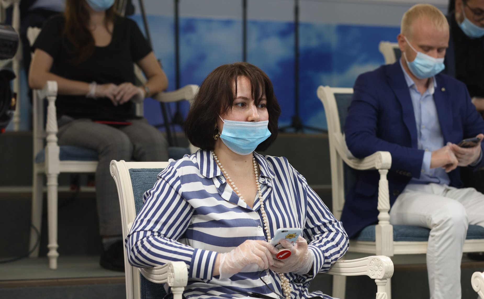 Пресс-конференция Председателя СФ В. Матвиенко по итогам весенней сессии