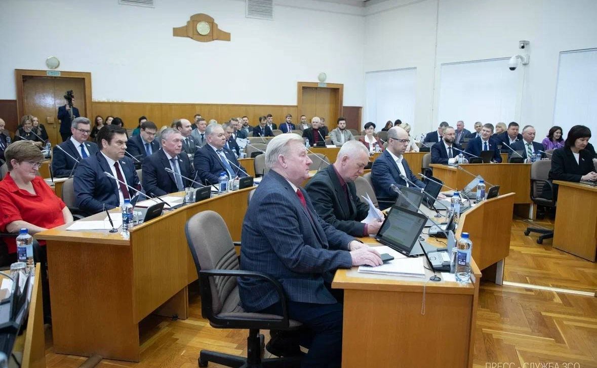 Заседание Законодательного Собрания Вологодской области