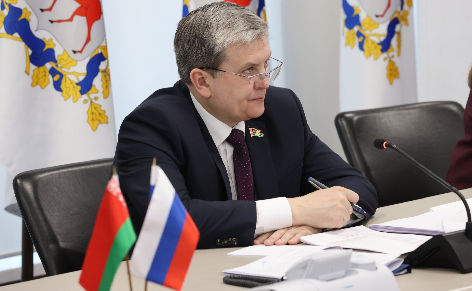 Ольга Щетинина приняла участие во встрече с правительством региона и депутатами Парламентского Собрания Союза Беларуси и России, ответственными за информационную политику, информационные технологии и связь