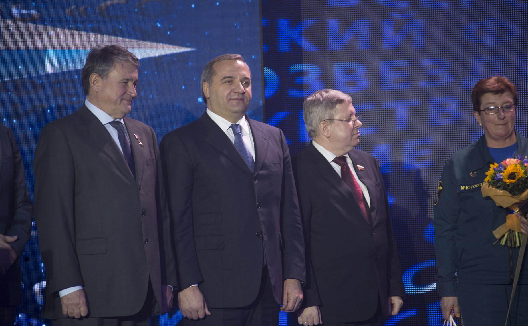 Ю. Воробьев на фестивале созвездие мужества