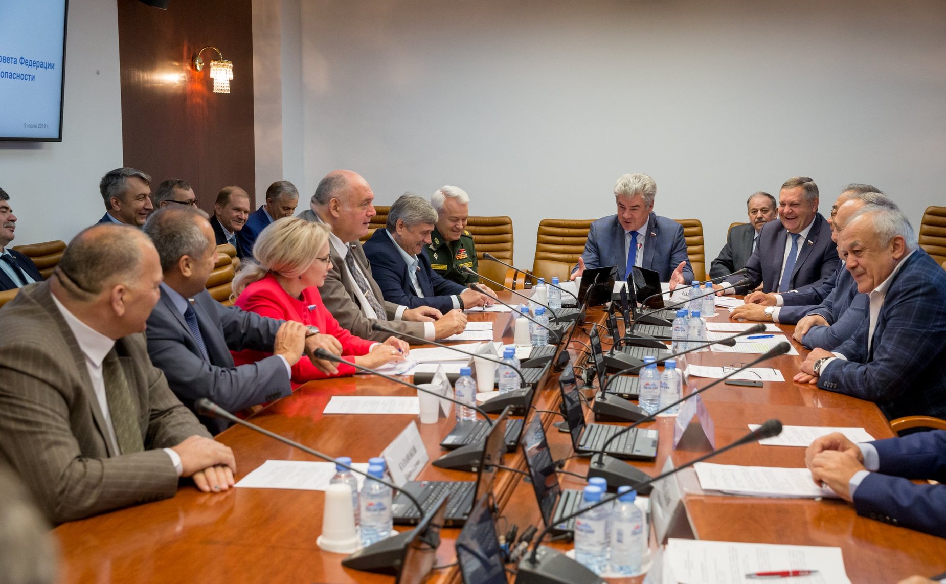 Заседание Комитета Совета Федерации по обороне и безопасности