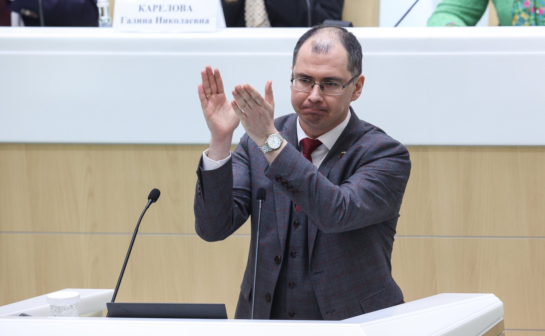 Заседание Палаты молодых законодателей