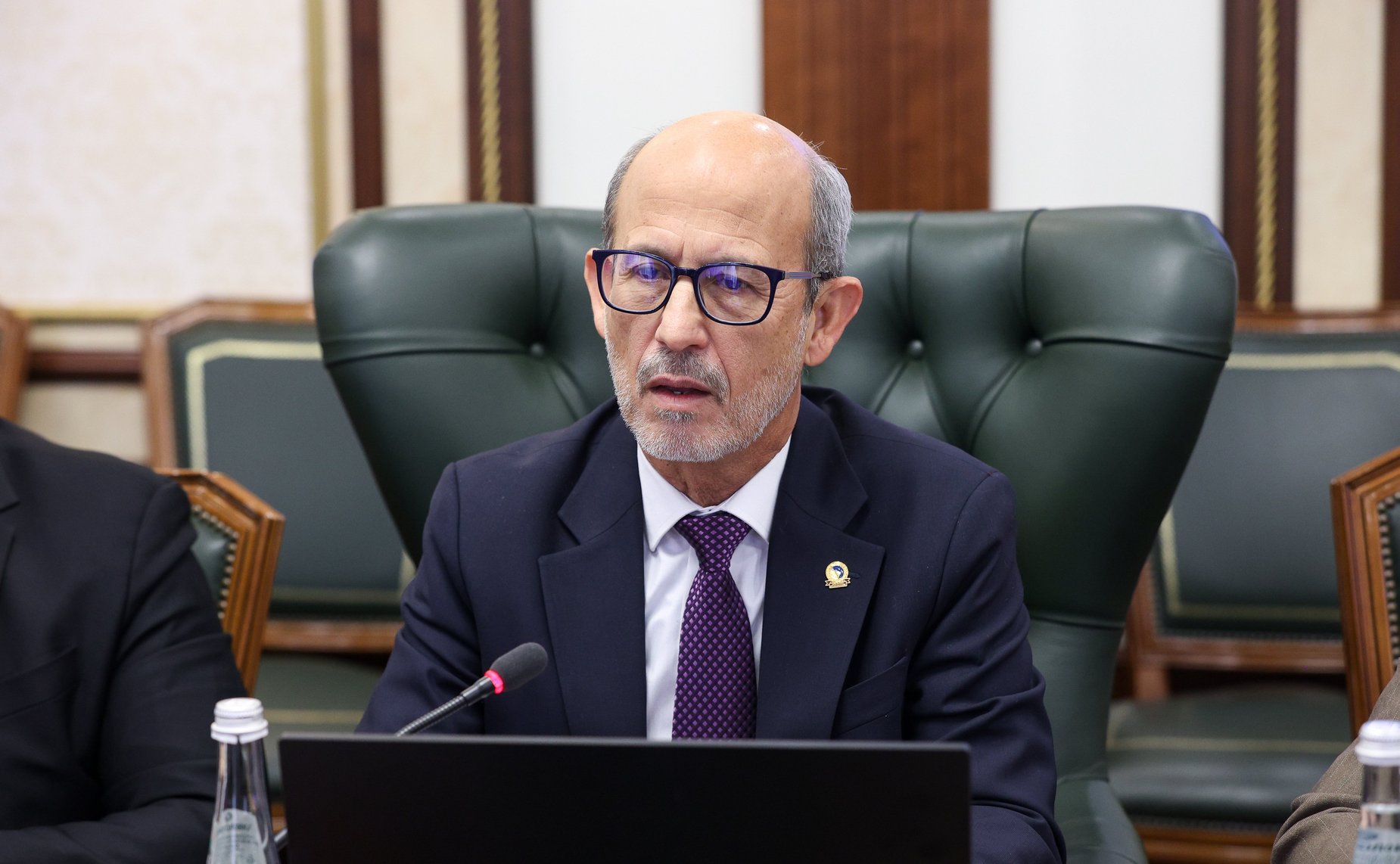 Встреча председателя Комитета Совета Федерации по международным делам Григория Карасина с Председателем Парламента стран Латинской Америки и Карибского бассейна Роландо Мигелем Гонсалесом Патрисио