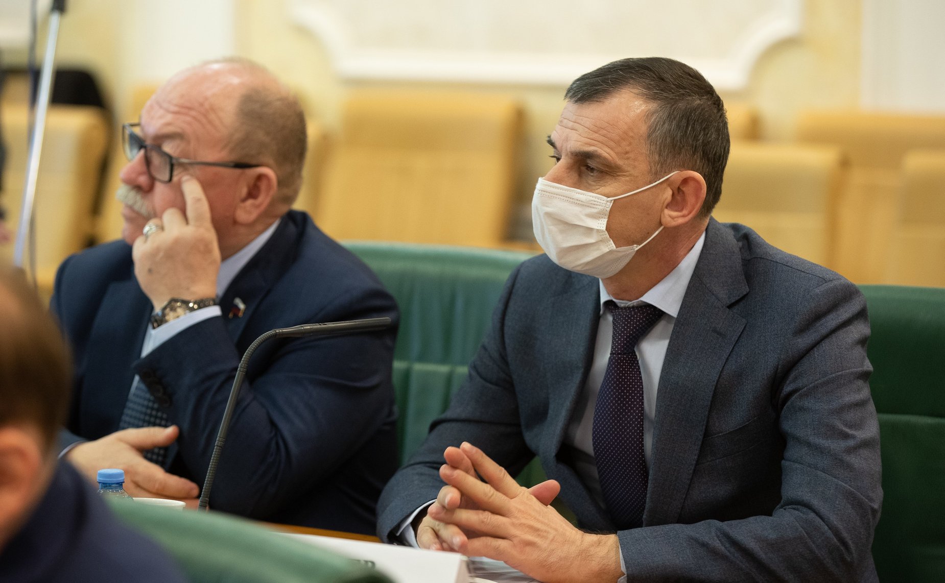 Встреча сенаторов РФ с Министром сельского хозяйства РФ Дмитрием Патрушевым в рамках подготовки «правительственного часа» на 502-м заседании Совета Федерации