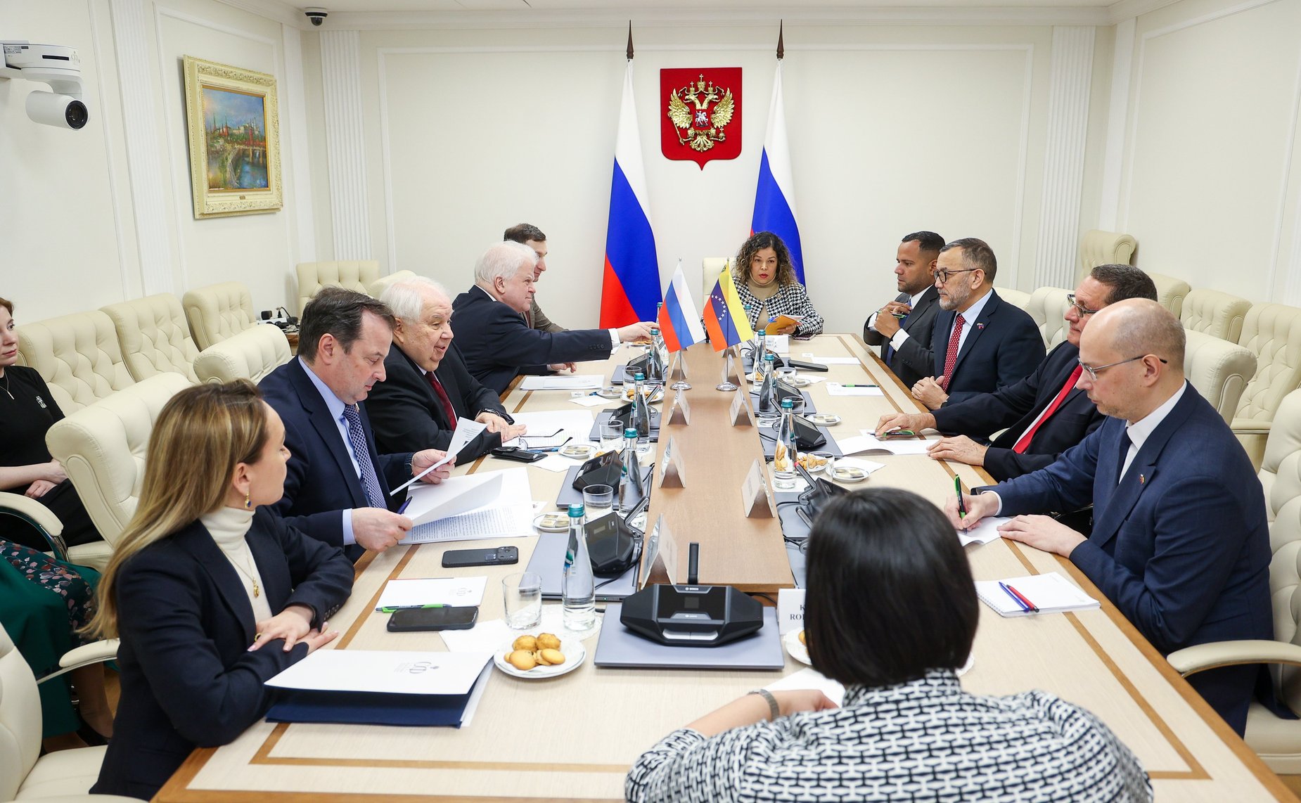 Сенаторы обсудили межпарламентское сотрудничество с депутатами Национальной Ассамблеи Венесуэлы