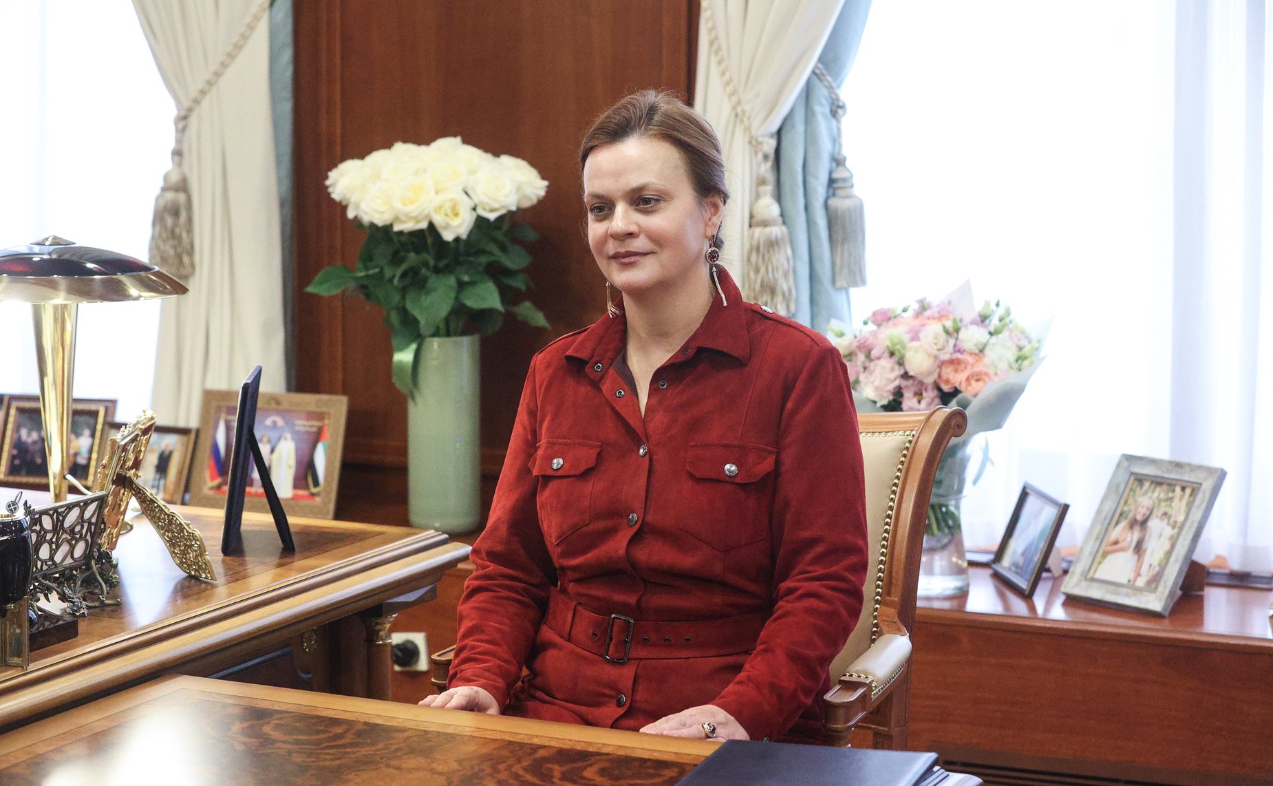 Валентина Матвиенко провела встречу с председателем Государственного фонда поддержки участников специальной военной операции «Защитники Отечества» Анной Цивилевой