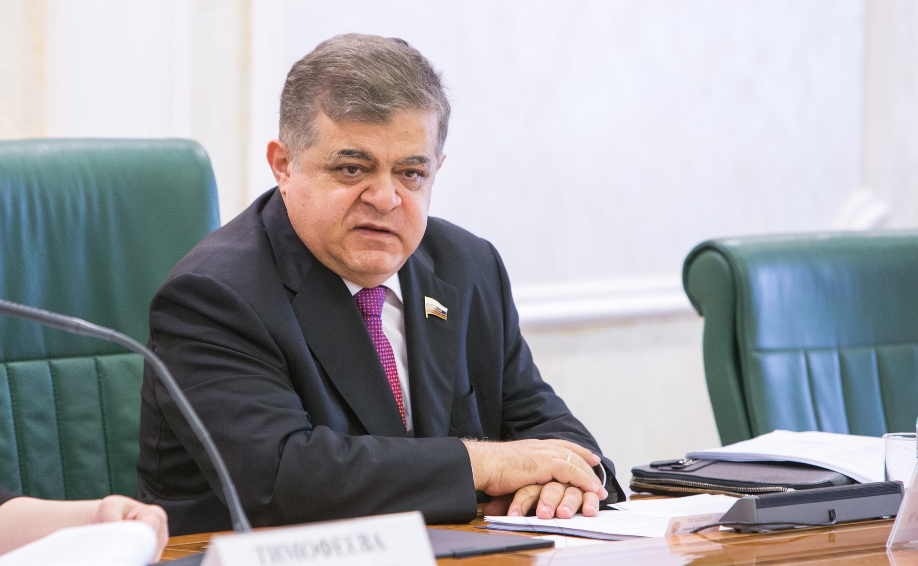 Парламентские слушания по противодействию нацизма Джабаров