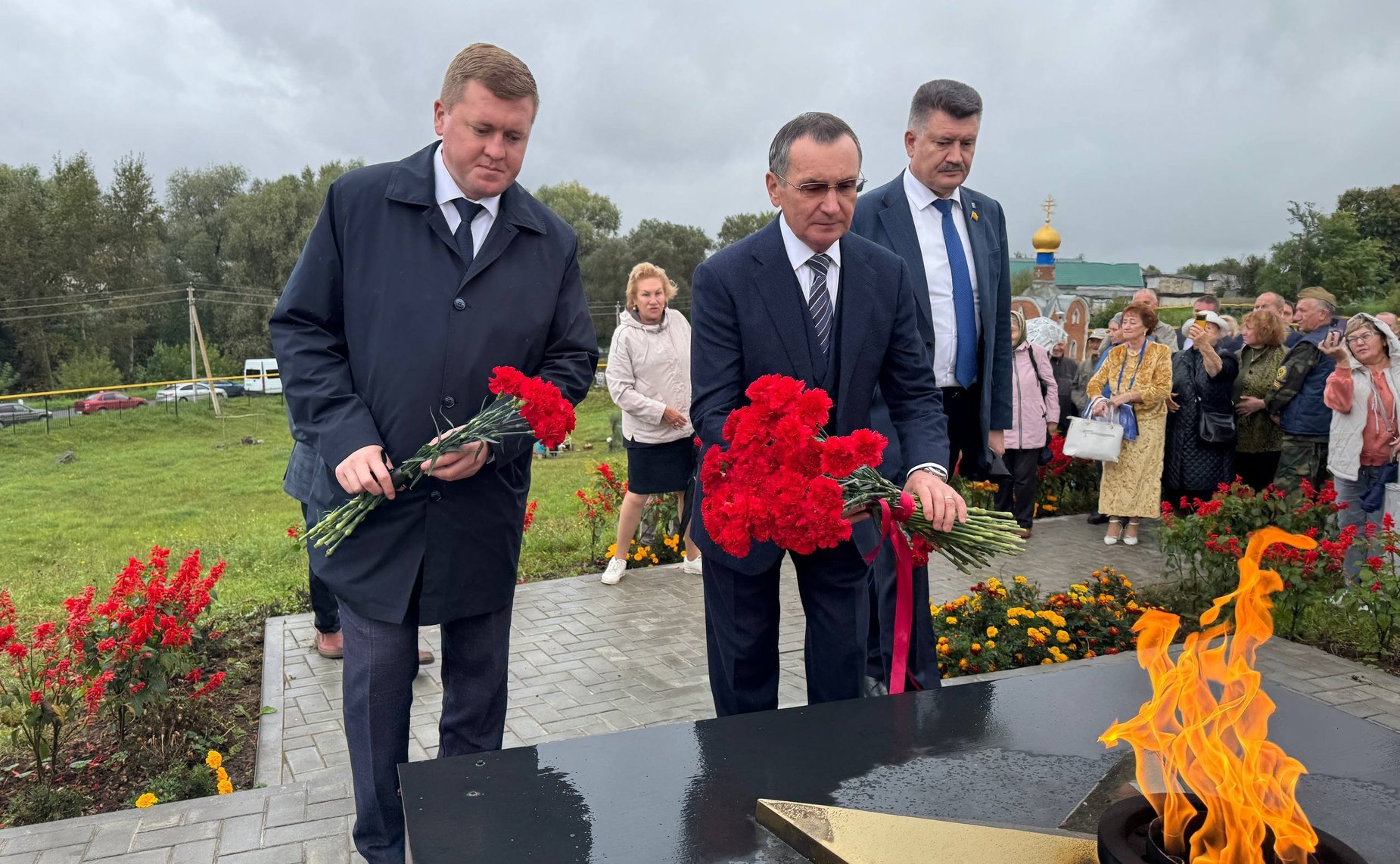 Николай Федоров принял участие в митинге, посвященном 80-летию окончания Второй мировой войны