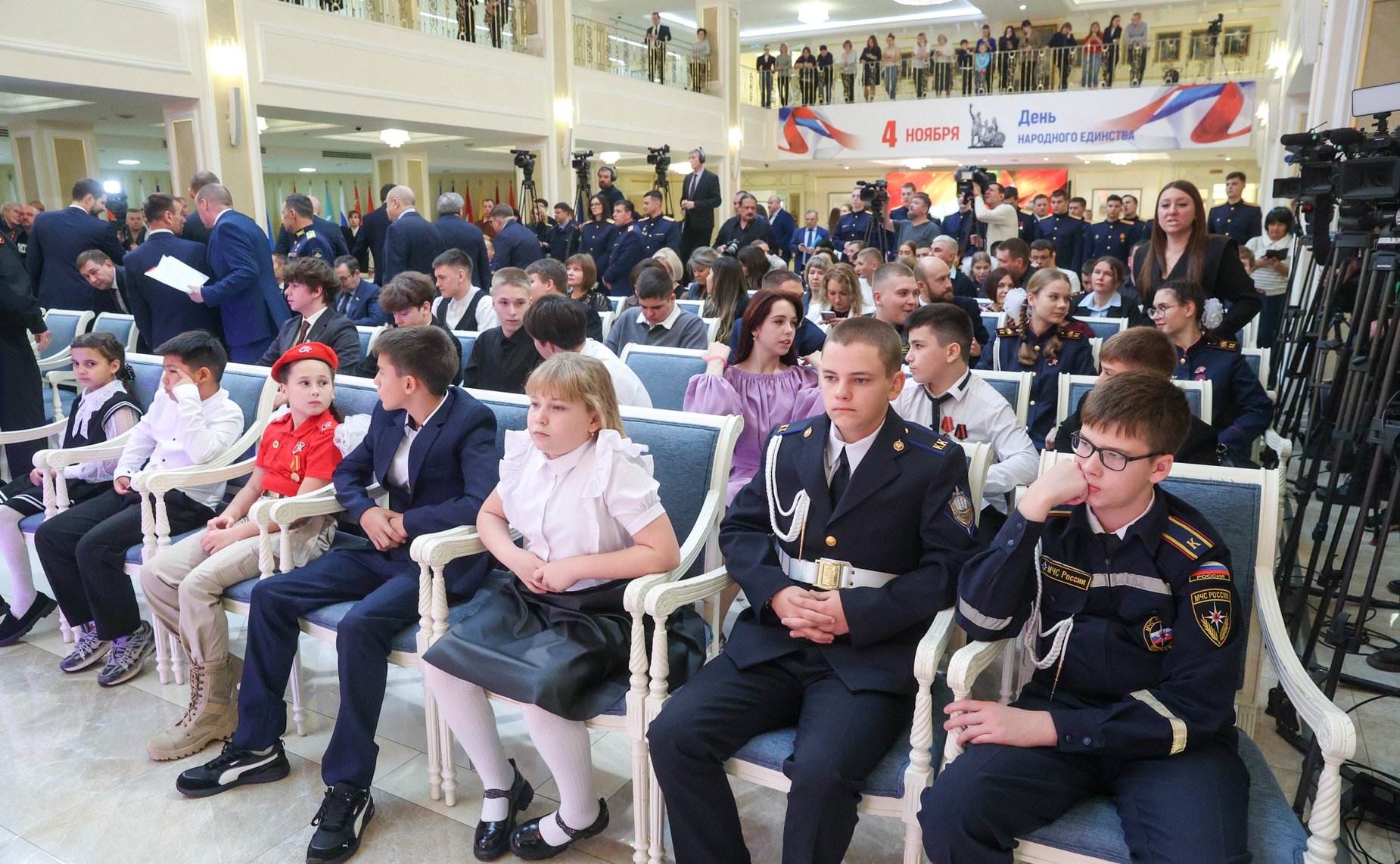 В Совете Федерации состоялась XII церемония награждения детей и подростков, проявивших личное мужество в экстремальных ситуациях