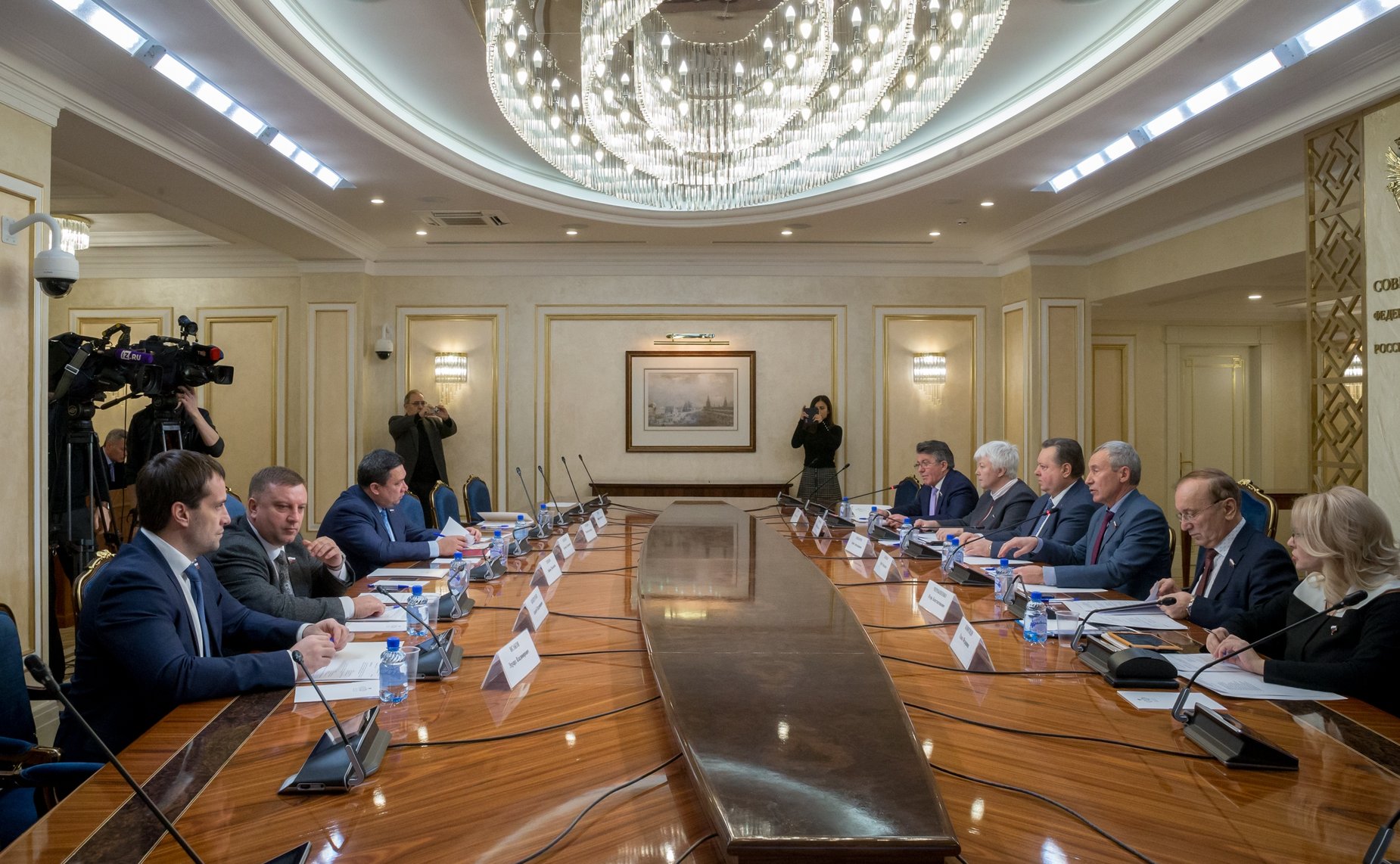 Заседание Временной комиссии СФ по защите государственного суверенитета и предотвращению вмешательства во внутренние дела РФ