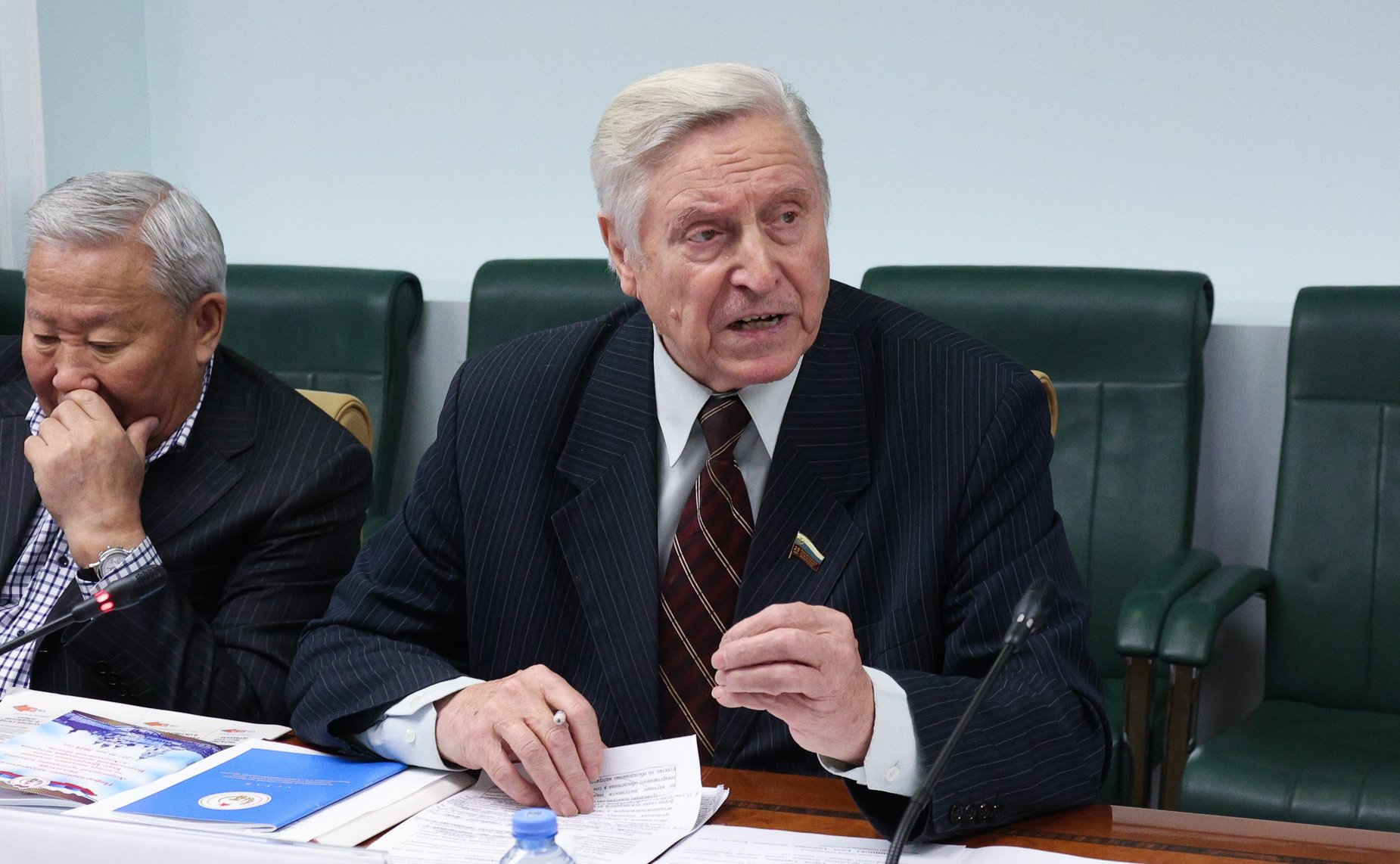 Встреча членов Комитета СФ по обороне и безопасности с членами Бюро Центрального совета Всероссийской организации ветеранов (пенсионеров) войны, труда, Вооруженных Сил и правоохранительных органов