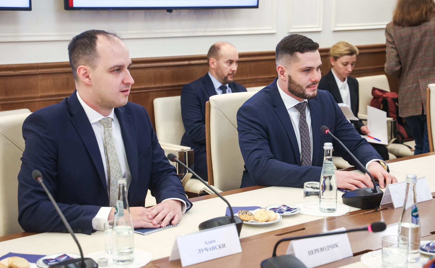 Встреча председателя Комитета Совета Федерации по обороне и безопасности Владимира Булавина с председателем Комитета по обороне и безопасности Национального совета Словацкой Республики
