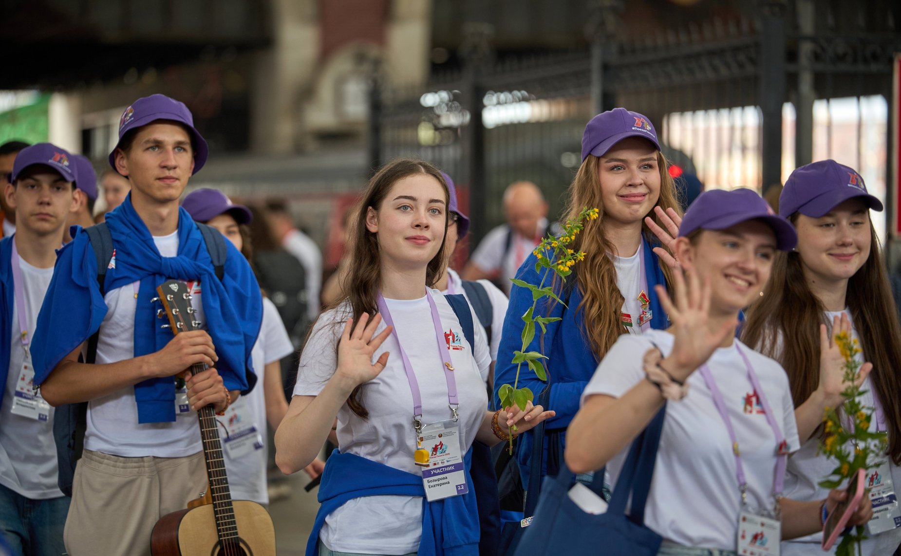 Участники «Поезда Памяти» прибыли в город-герой Москву (фото Фонд «Культурное пространство»)