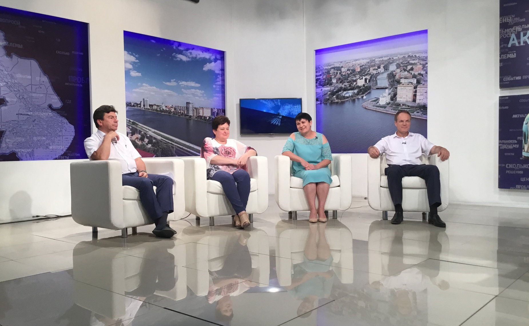Александр Башкин принял участие в программе одного из телеканалов г. Астрахани