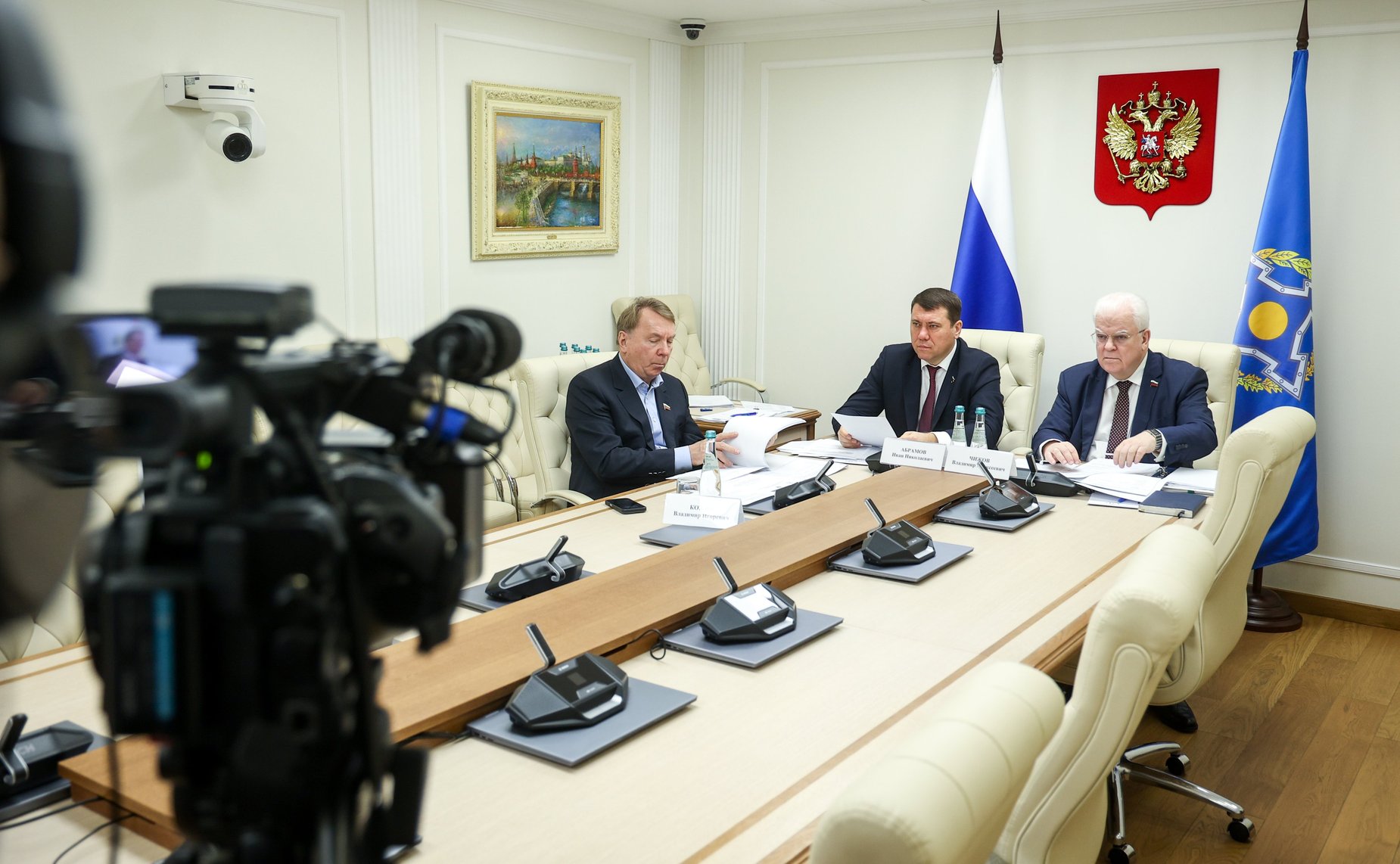 Сенаторы РФ приняли участие во внеочередном совместном заседании ПК ПА ОДКБ по вопросам обороны и безопасности, по политическим вопросам и международному сотрудничеству, по социально-экономическим и правовым вопросам