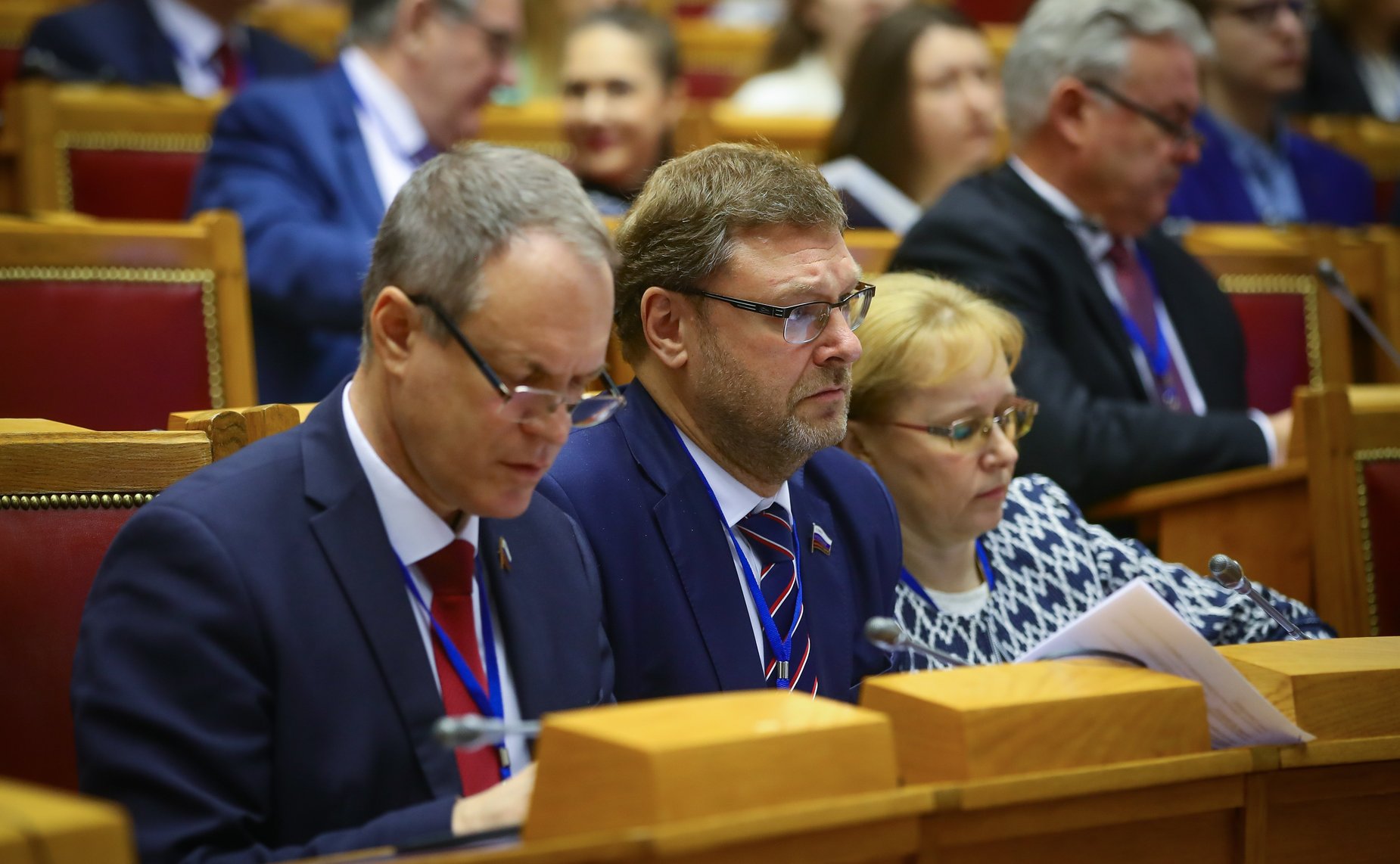 Александр Башкин и Константин Косачев