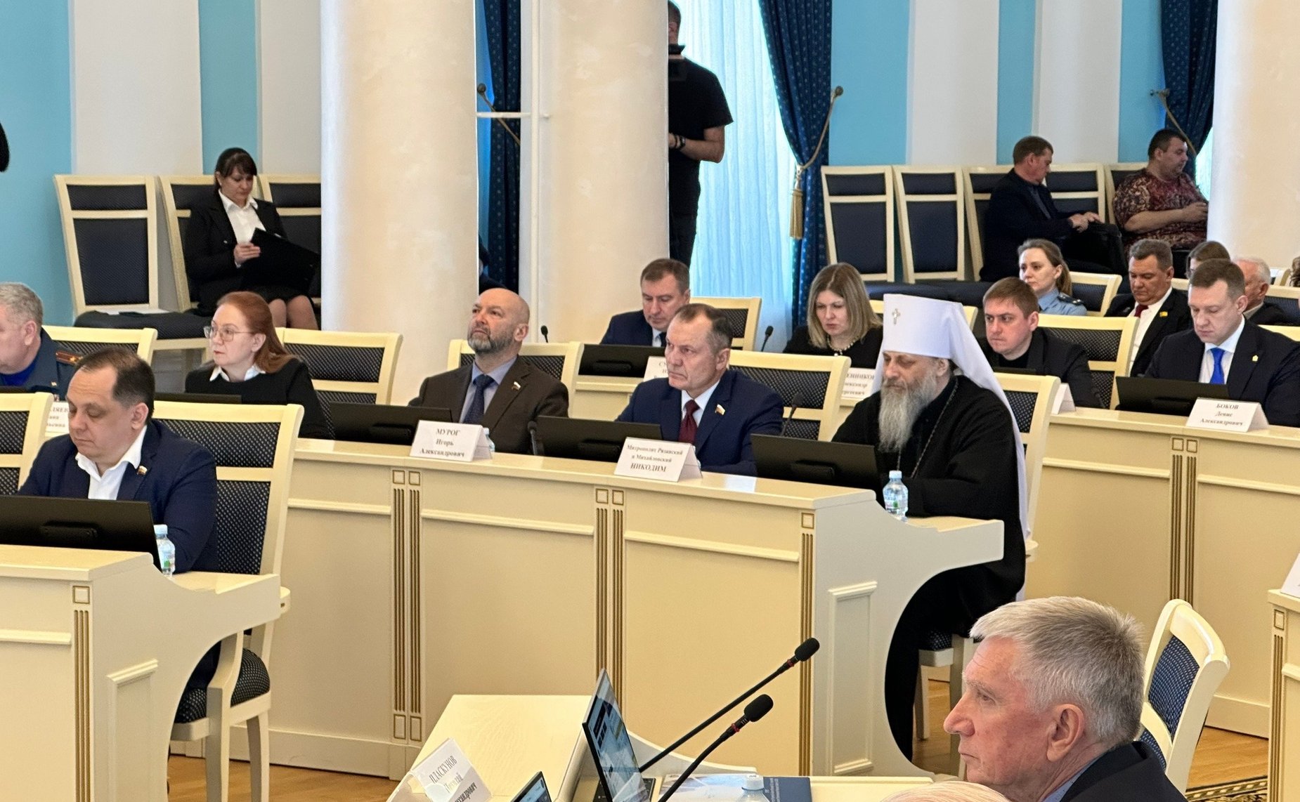 Игорь Мурог принял участие в заседании Рязанской областной думы, где губернатор Павел Малков представил отчет о результатах деятельности правительства региона за 2025 год