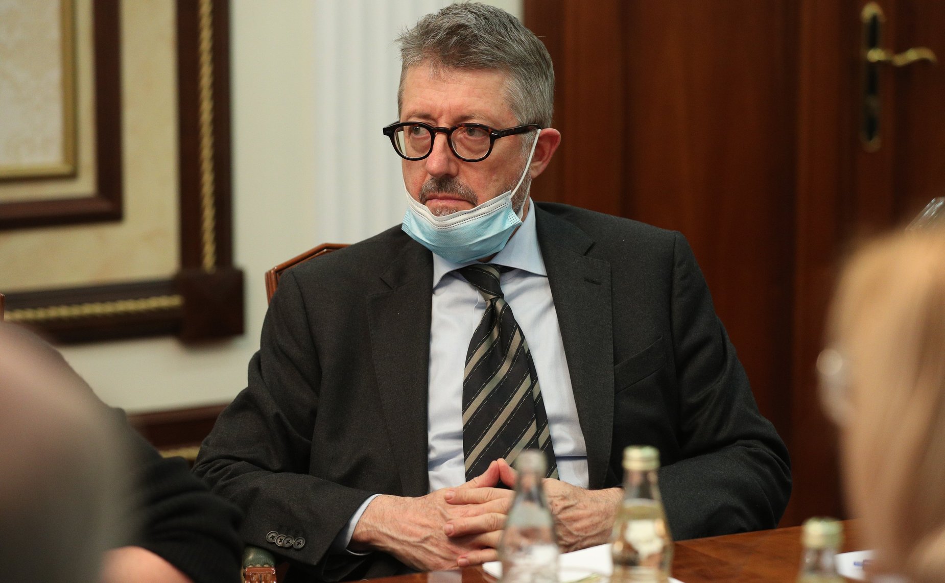 Григорий Карасин провел встречу с Чрезвычайным и Полномочным Послом Швейцарской Конфедерации в РФ Кристиной Марти Ланг