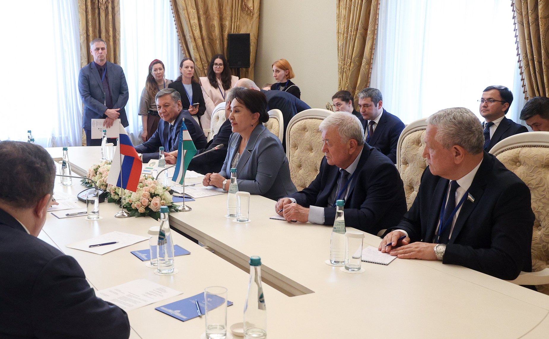 Валентина Матвиенко провела встречу с Председателем Сената Олий Мажлиса Республики Узбекистан Танзилой Нарбаевой