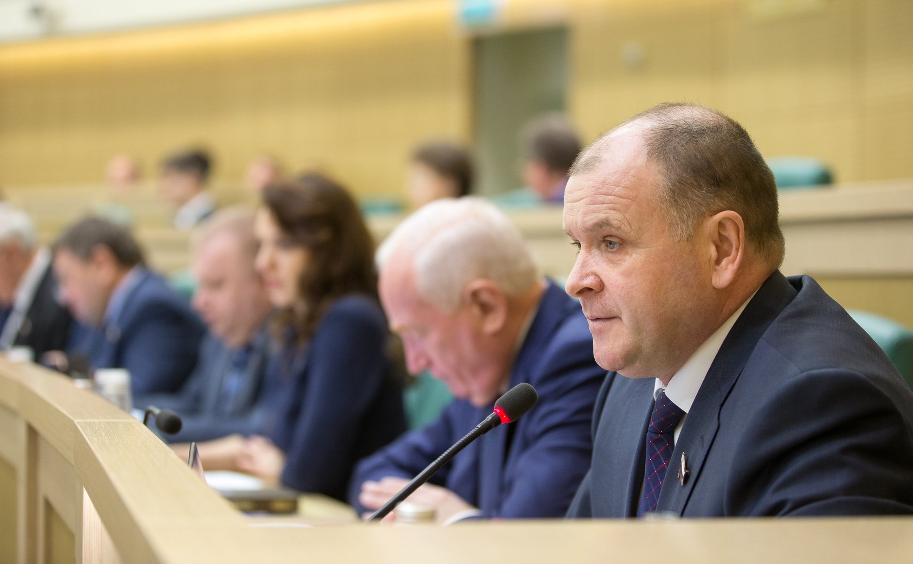 381-зеседание Совета Федерации Чернышев