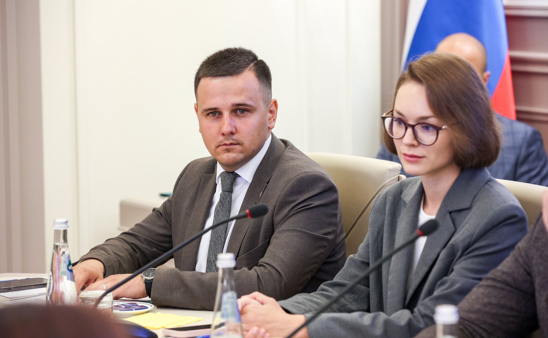 Встреча первого заместителя председателя Комитета СФ по социальной политике Александра Варфоломеева с молодыми парламентариями Боливарианской Республики Венесуэлла при участии членов Палаты молодых законодателей при Совете Федерации