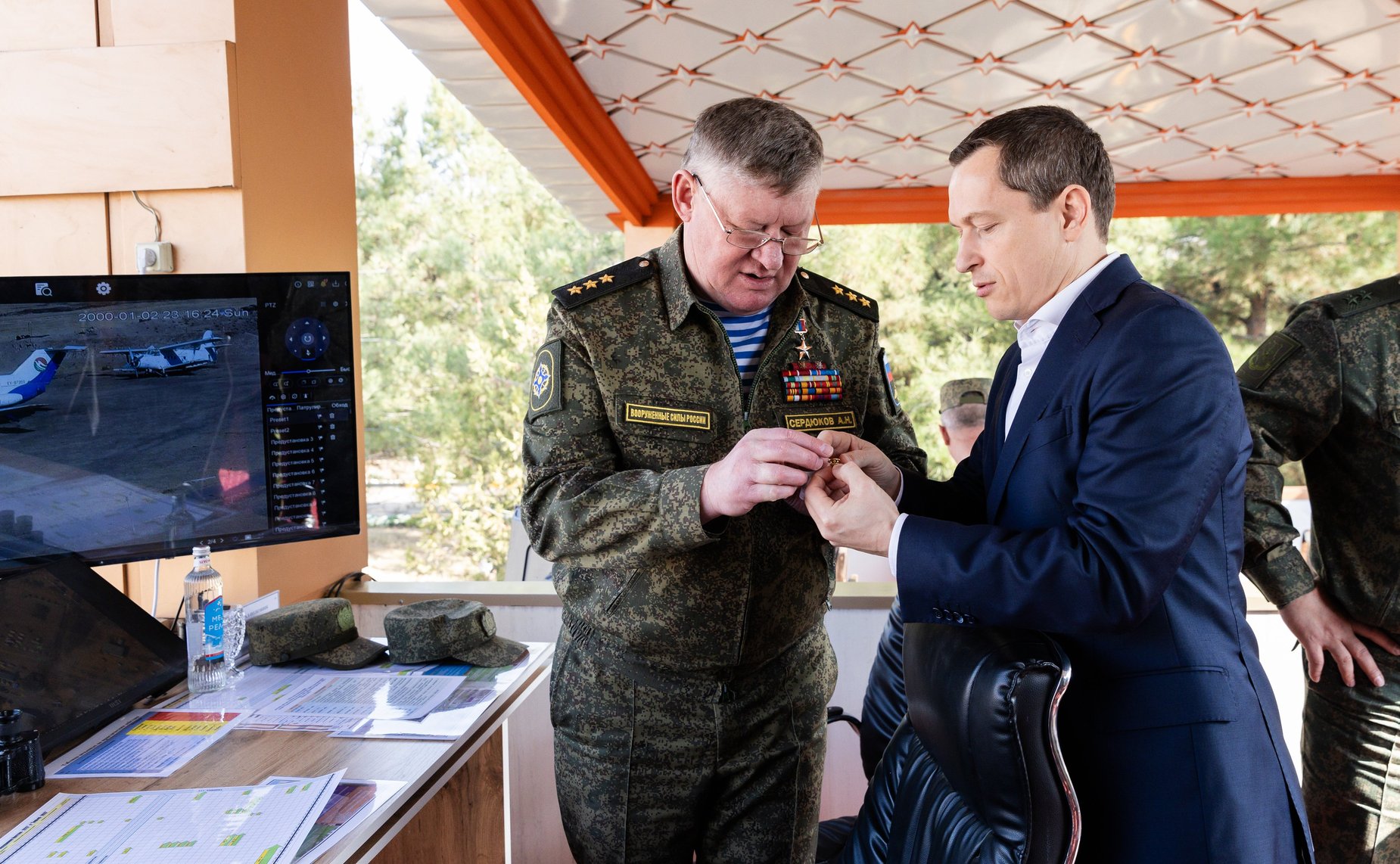 Владимир Булавин принял участие в качестве наблюдателей на совместных (специальных) учениях с Войсками (Коллективными силами) ОДКБ