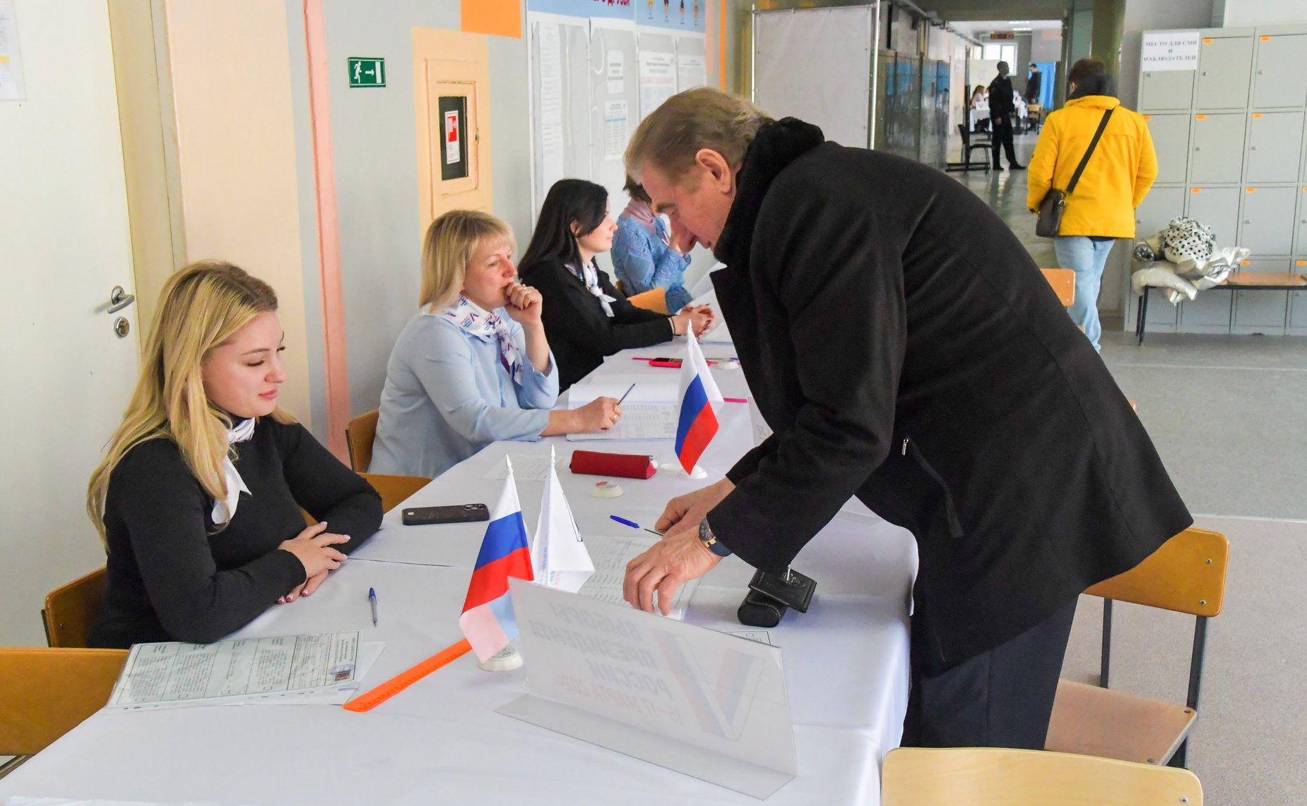 Сергей Лукин принял участие в голосовании на выборах Президента РФ