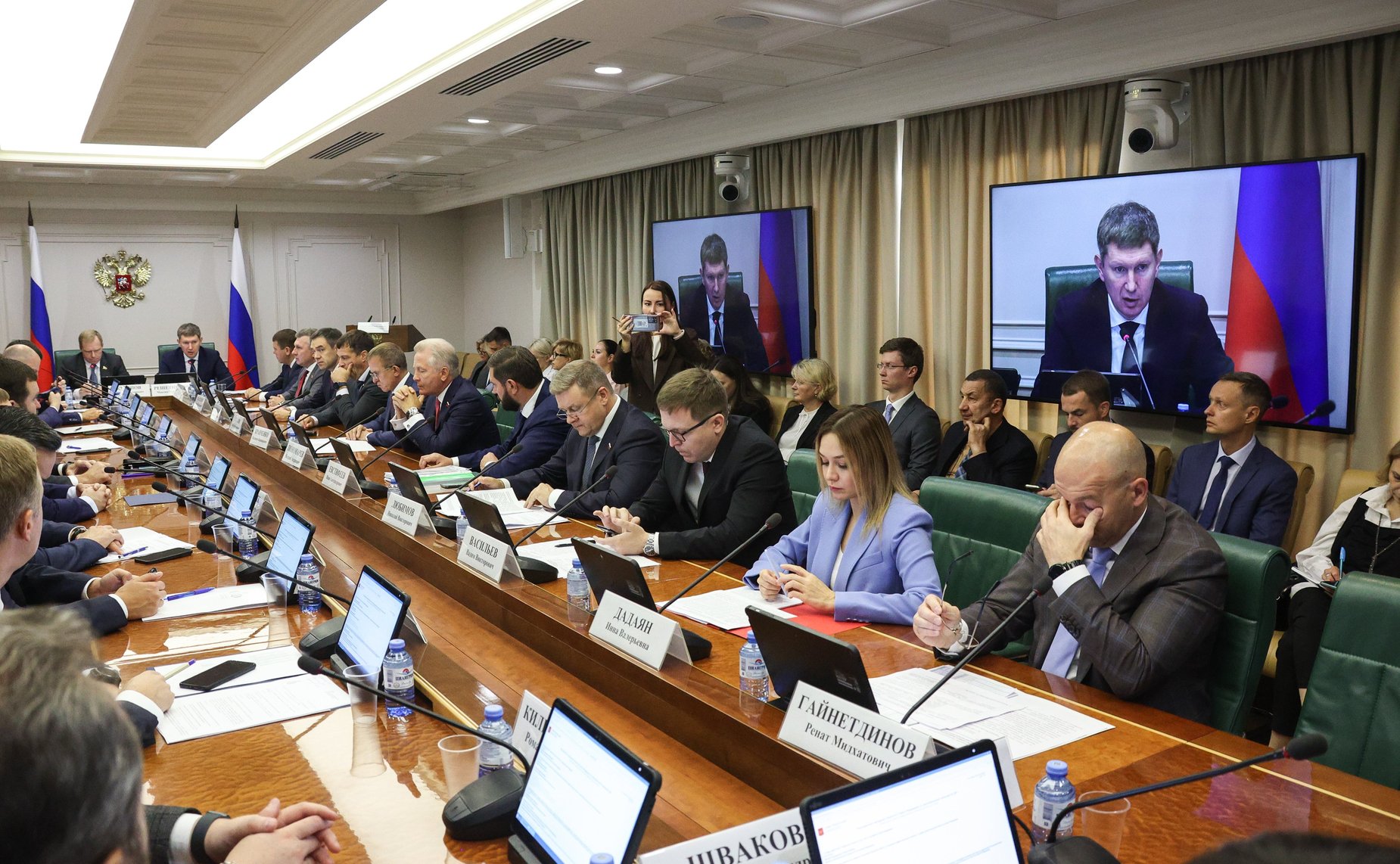 Расширенное заседание Комитета СФ по экономической политике (в рамках Дней Рязанской области в РФ)