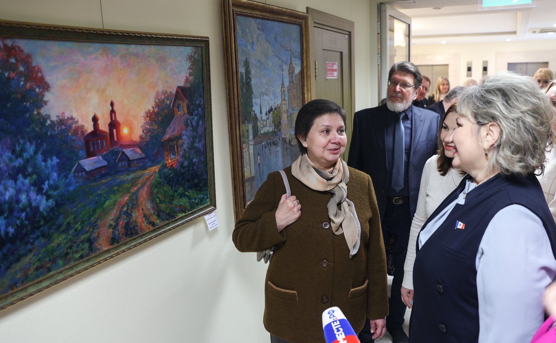 В СФ открылась выставка картин «Живописный образ Родины»