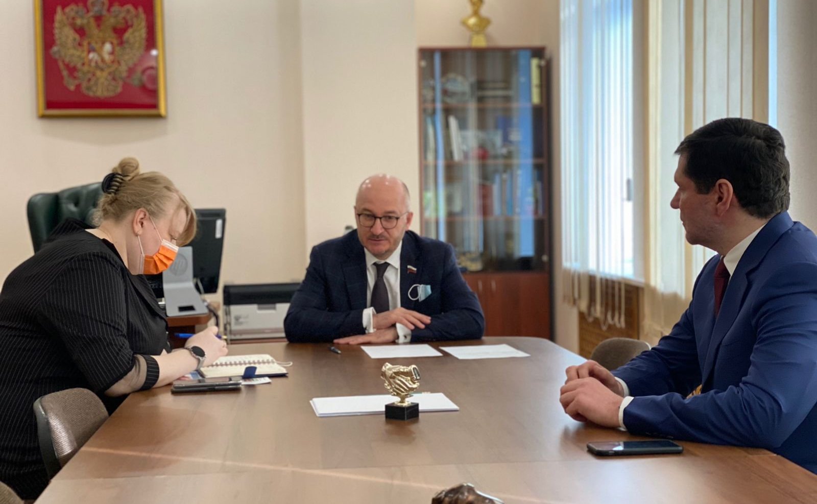 Олег Цепкин в рамках региональной недели встретился с министрами и руководителями профильных комитетов Законодательного Собрания Челябинской области