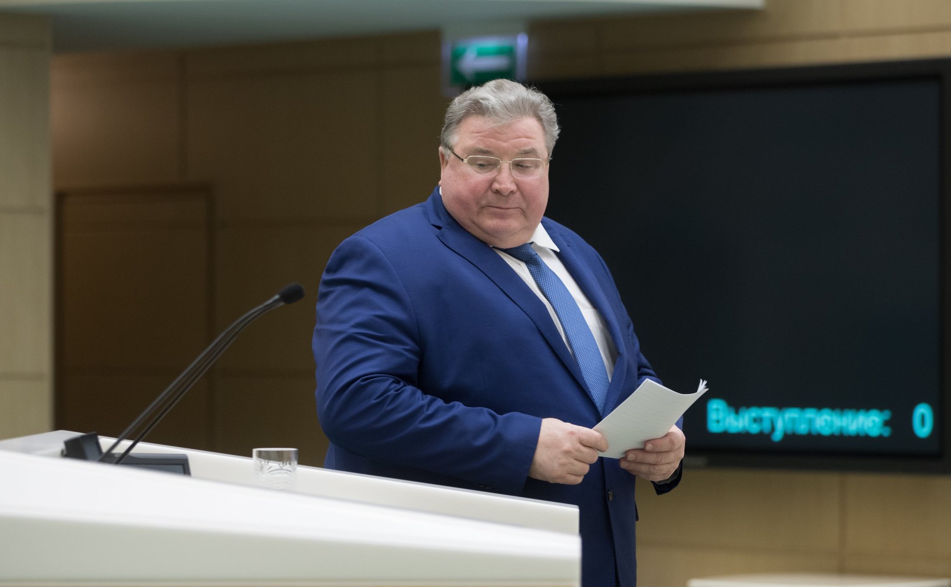 Глава Республики Мордовия В. Волков