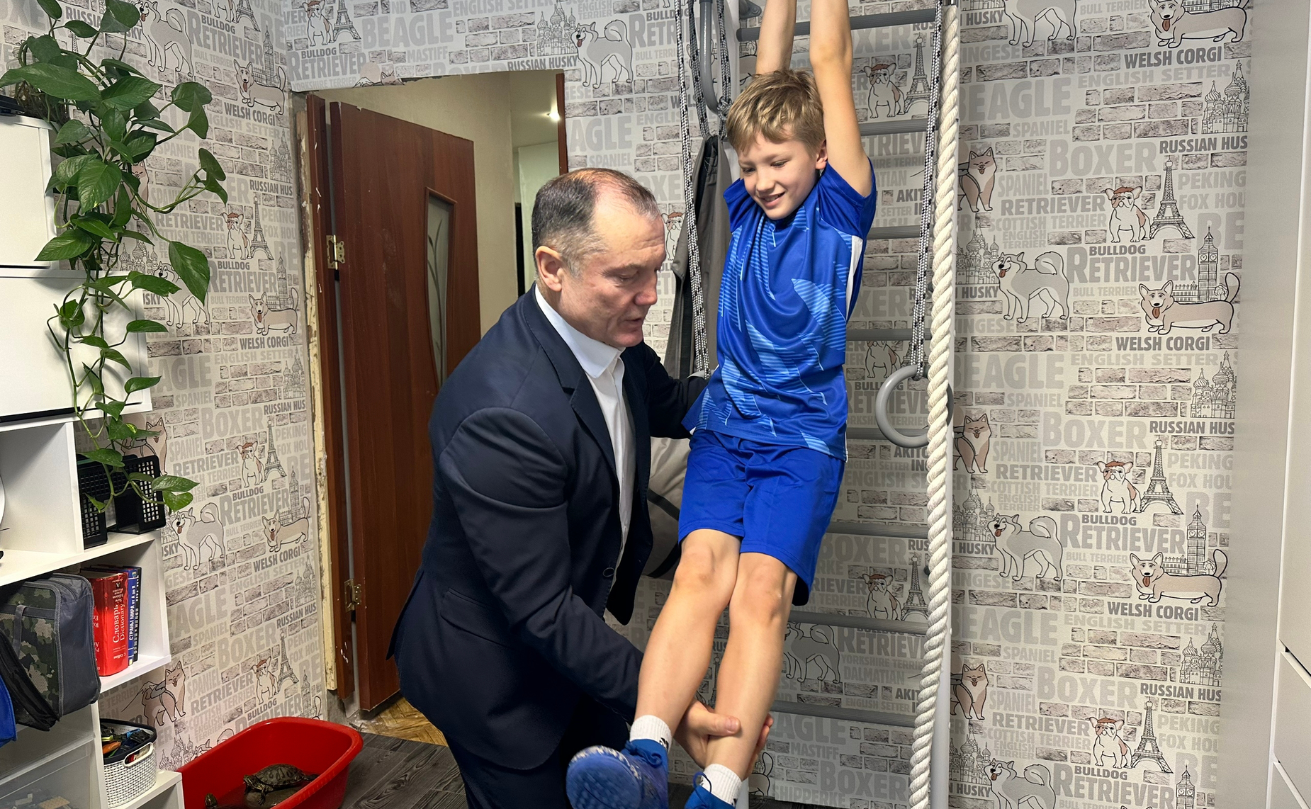 Игорь Мурог принял участие в новогодней благотворительной акции «Ёлка желаний» и исполнил новогоднее желание юного спортсмена из Рязанской области