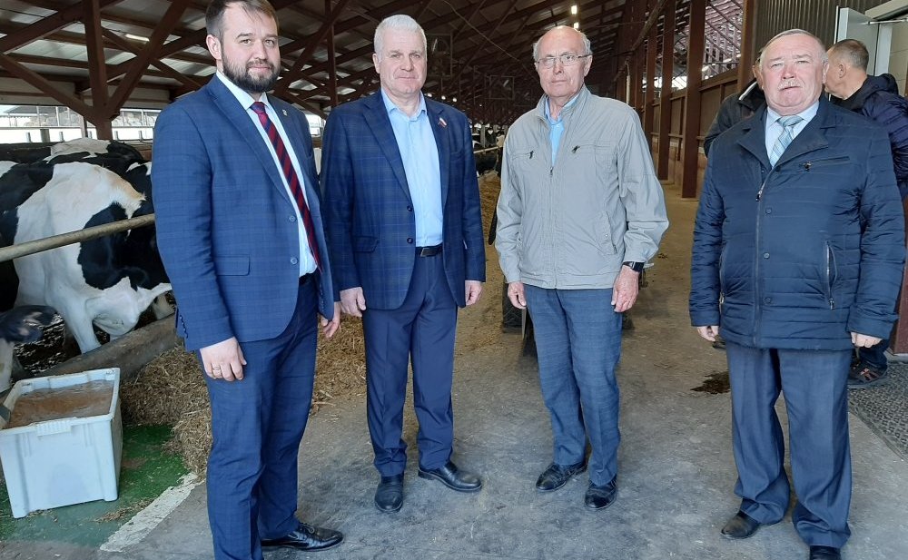 Сергей Мартынов встретился с председателем колхоза «Первое мая» в Марий Эл