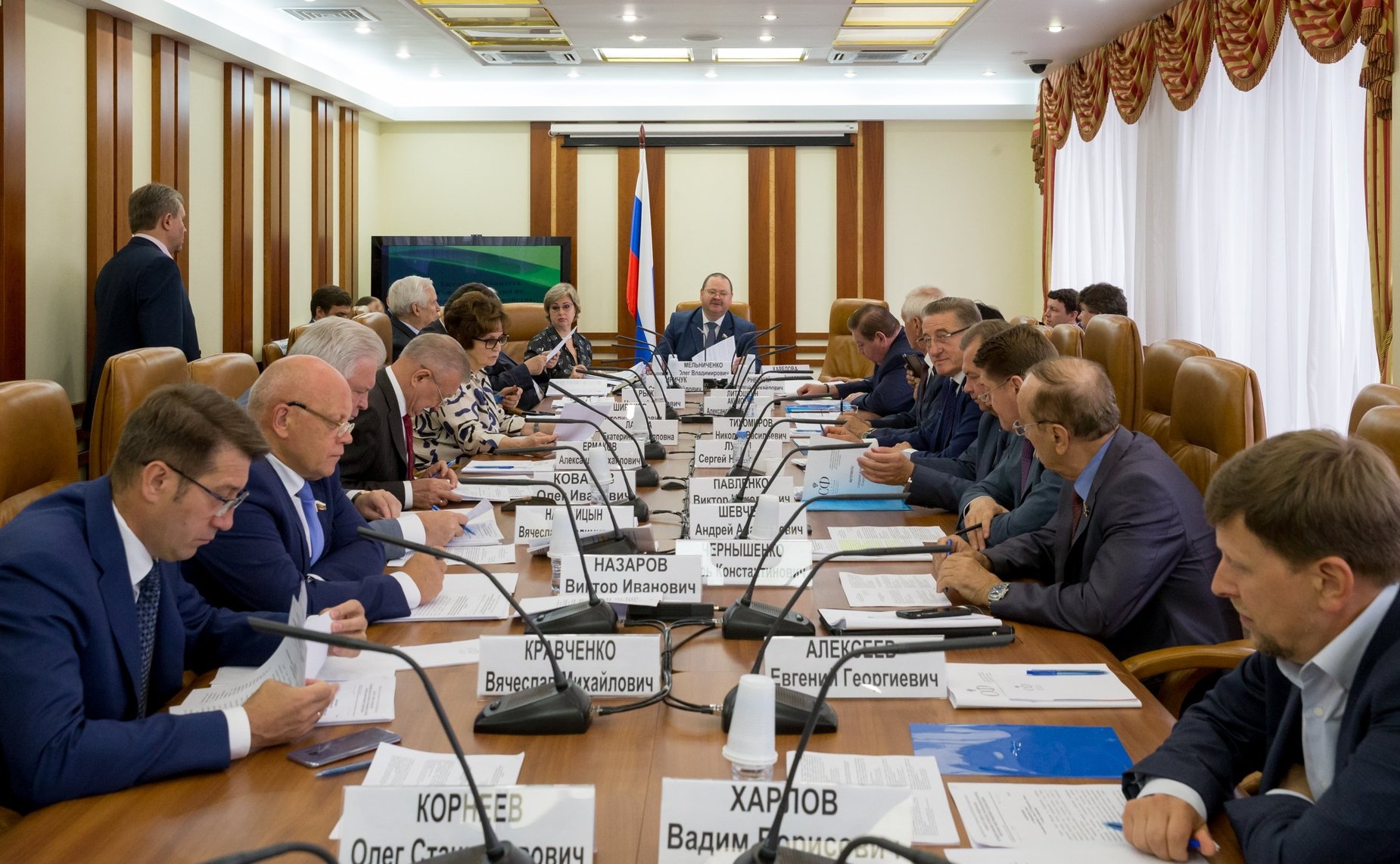 Заседание Комитета СФ по федеративному устройству, региональной политике, местному самоуправлению и делам Севера