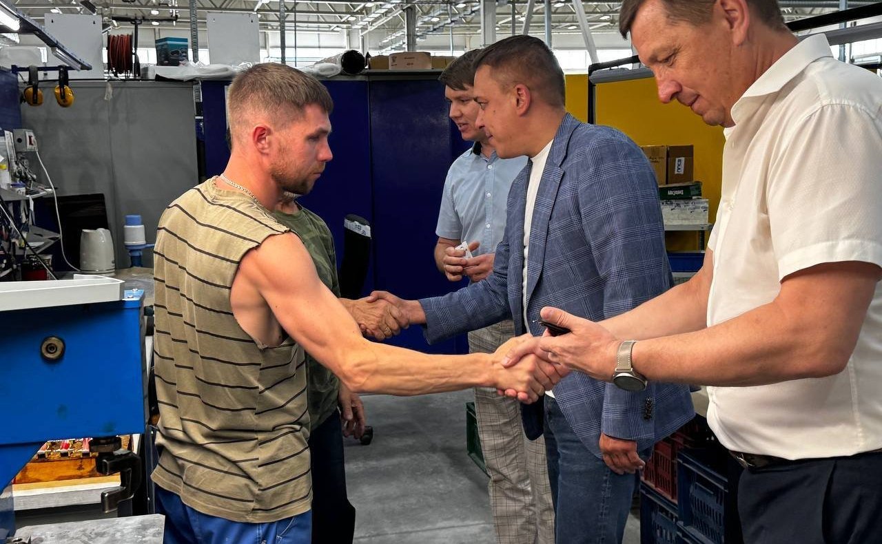 Айрат Гибатдинов посетил Портовую особую экономическую зону «Ульяновск» (ПОЭЗ) с рабочим визитом