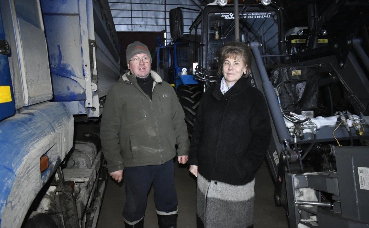 Татьяна Гигель в ходе рабочей поездки побывала в самом крупном семеноводческом хозяйстве региона