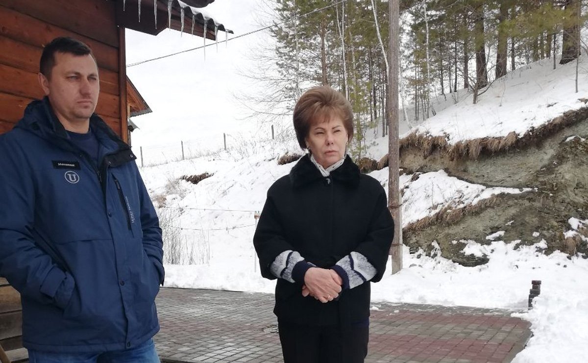 Татьяна Гигель в ходе рабочей поездки по региону побывала в урочище Верх-Байгабак Чемальского района