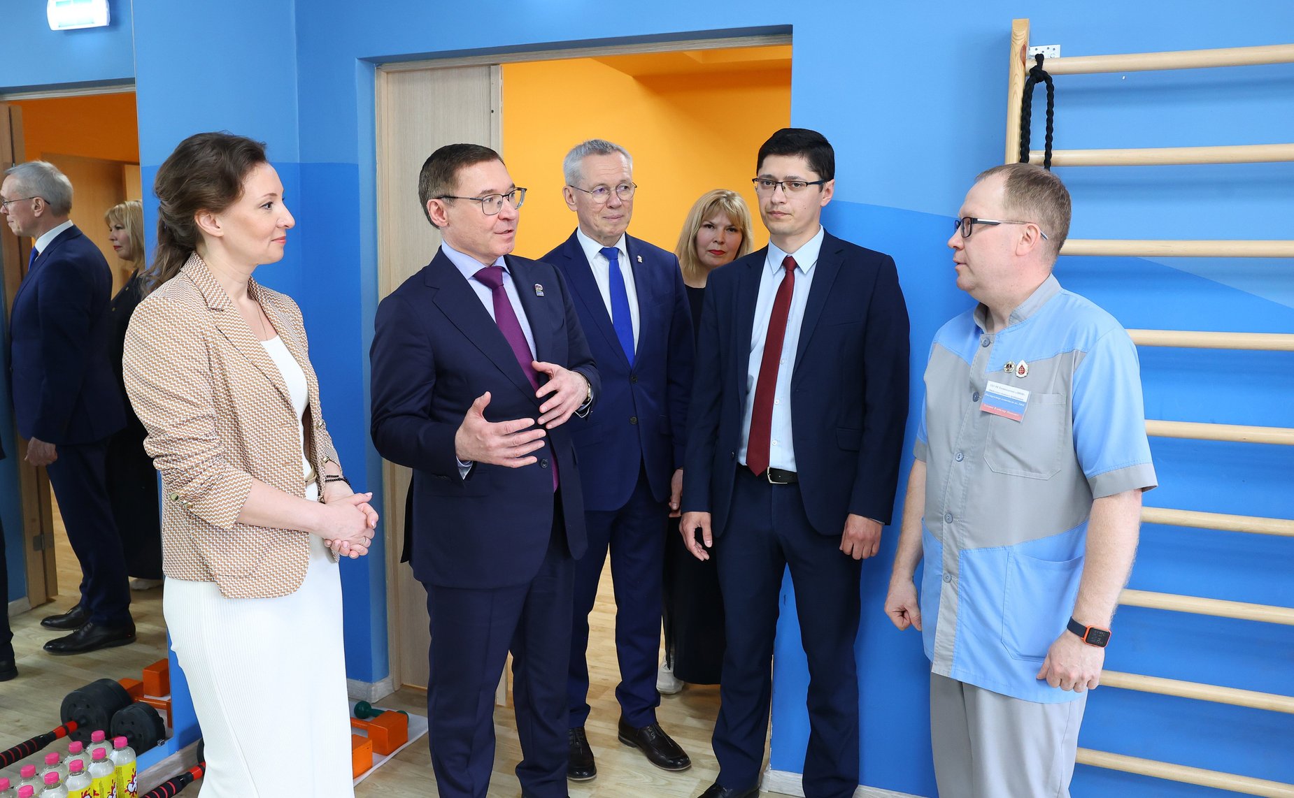 Владимир Якушев в ходе рабочей поездки в Республику Коми встретился с коллективом Республиканского Тентюковского дома-интерната для престарелых и инвалидов