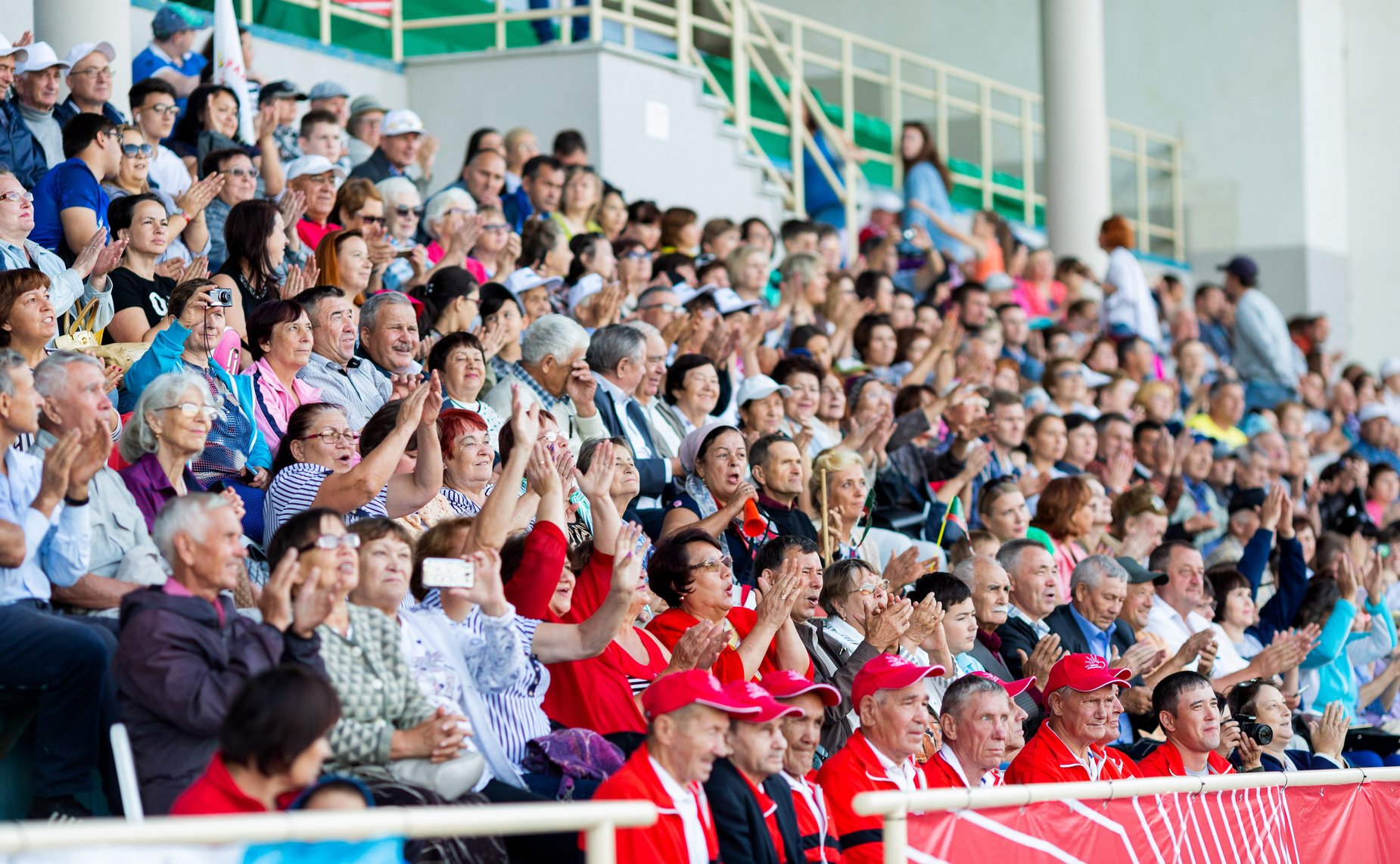 Открытие заключительного этапа VI Спартакиады пенсионеров России