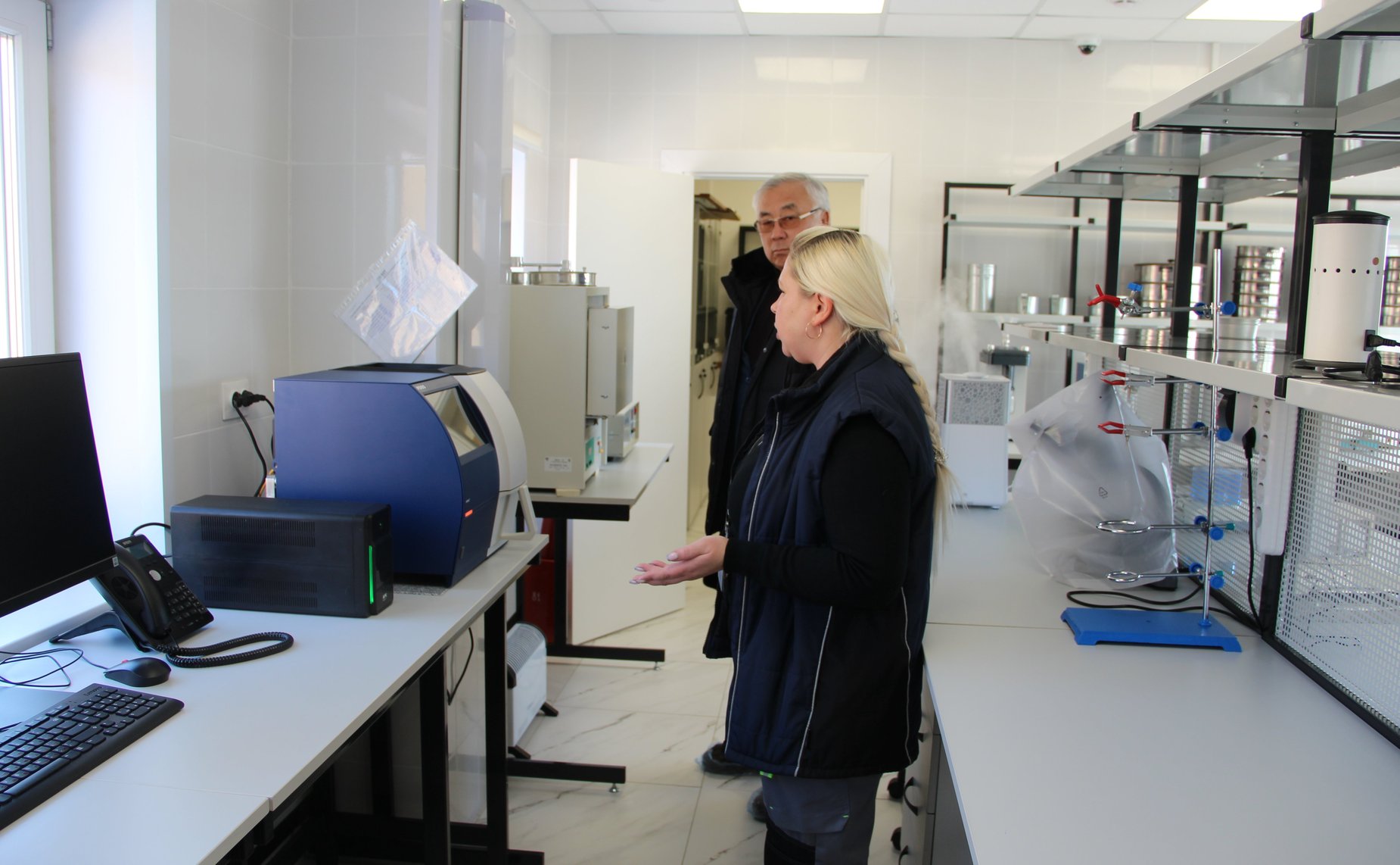 Баир Жамсуев в ходе работы в регионе посетил первый в мире специализированный сухопутный зерновой терминал полного цикла в Забайкальске