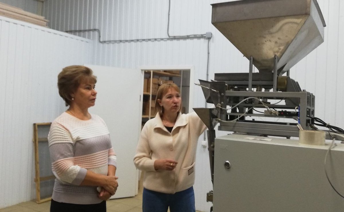 Татьяна Гигель встретилась с коллективом перерабатывающего предприятия в Турочакском районе